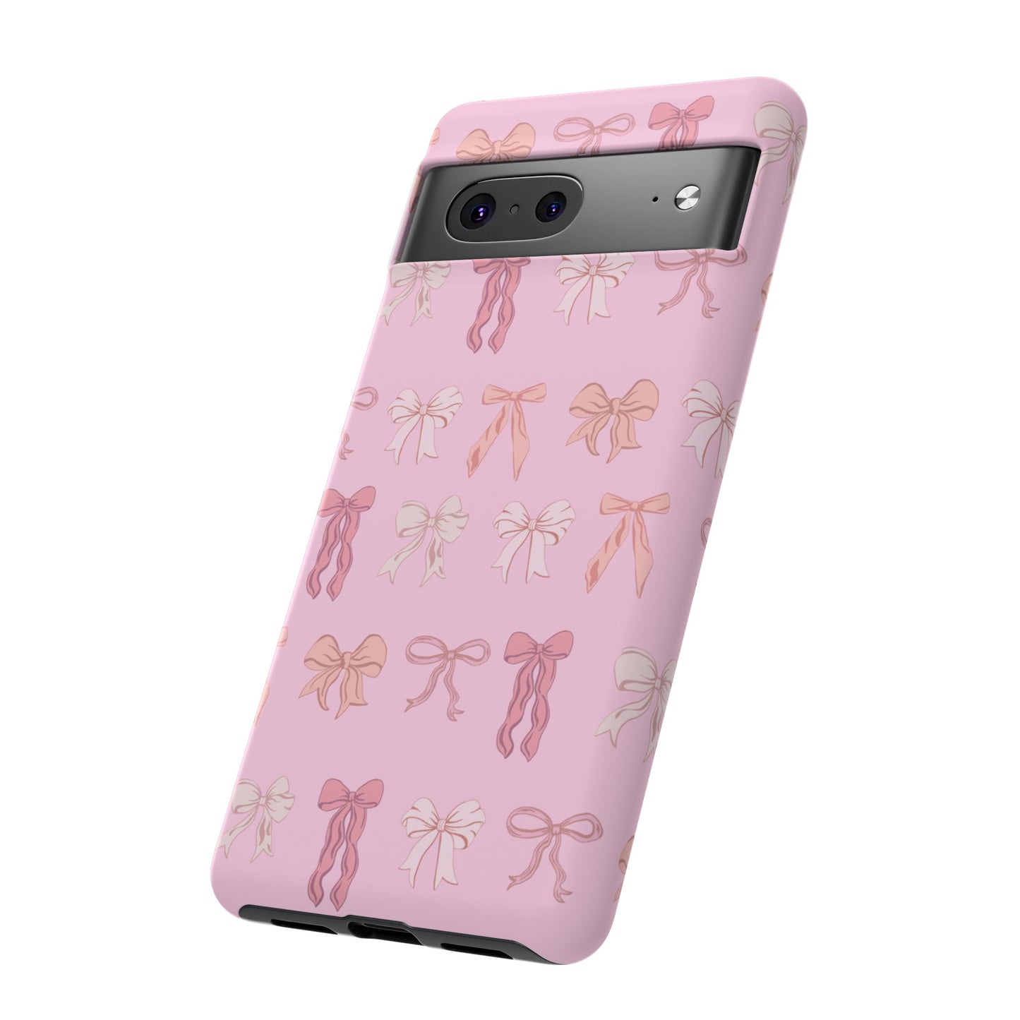 Cute Phone Case with Bow Design | Pink Aesthetic | Gifts for Her, Birthday Present, Trendy Phone Accessories, Fashionable Tech Cover