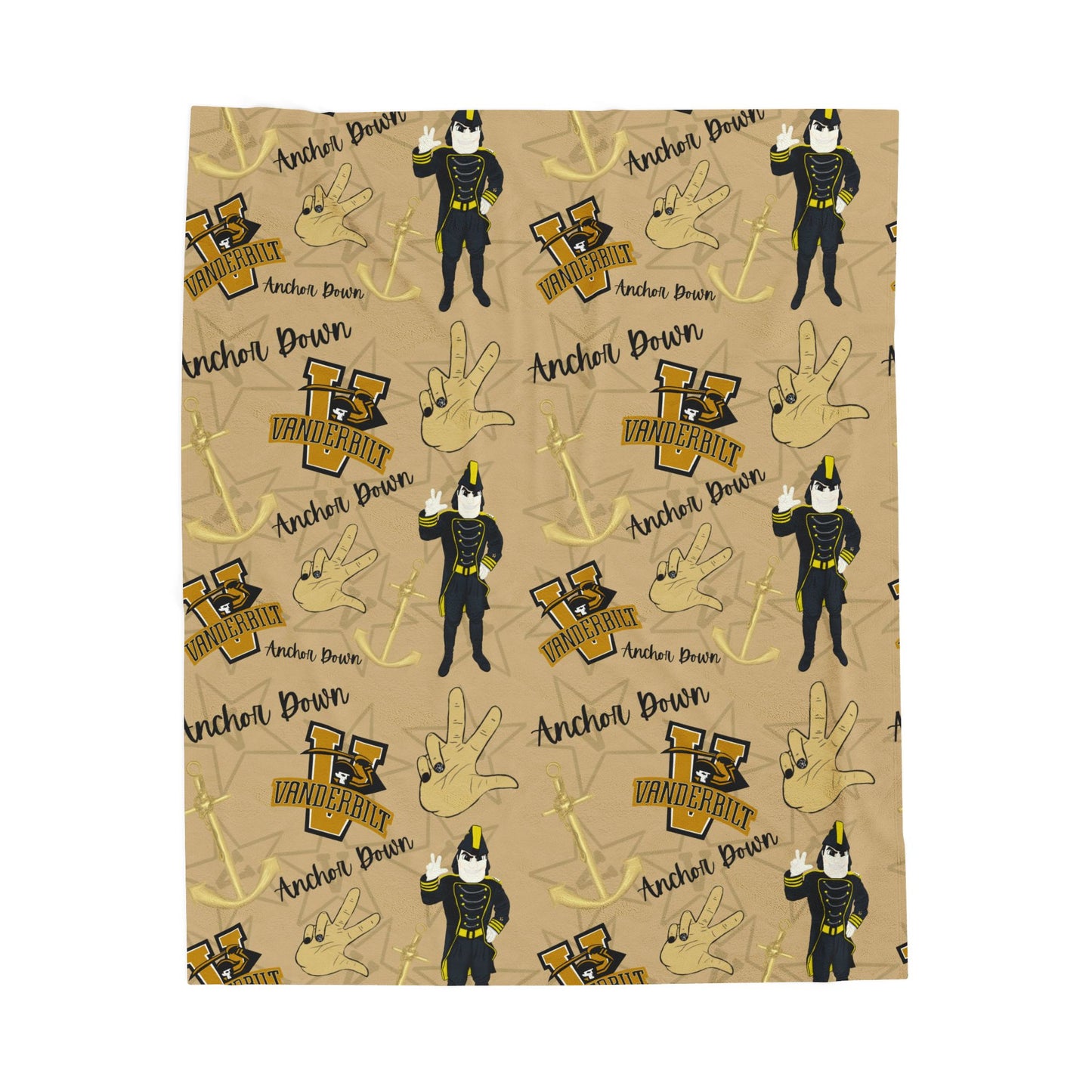 Vanderbilt Cozy Velveteen Plush Blanket for Comfort and Warmth, Perfect for Home, Gifts, Events, or Cozy Nights In