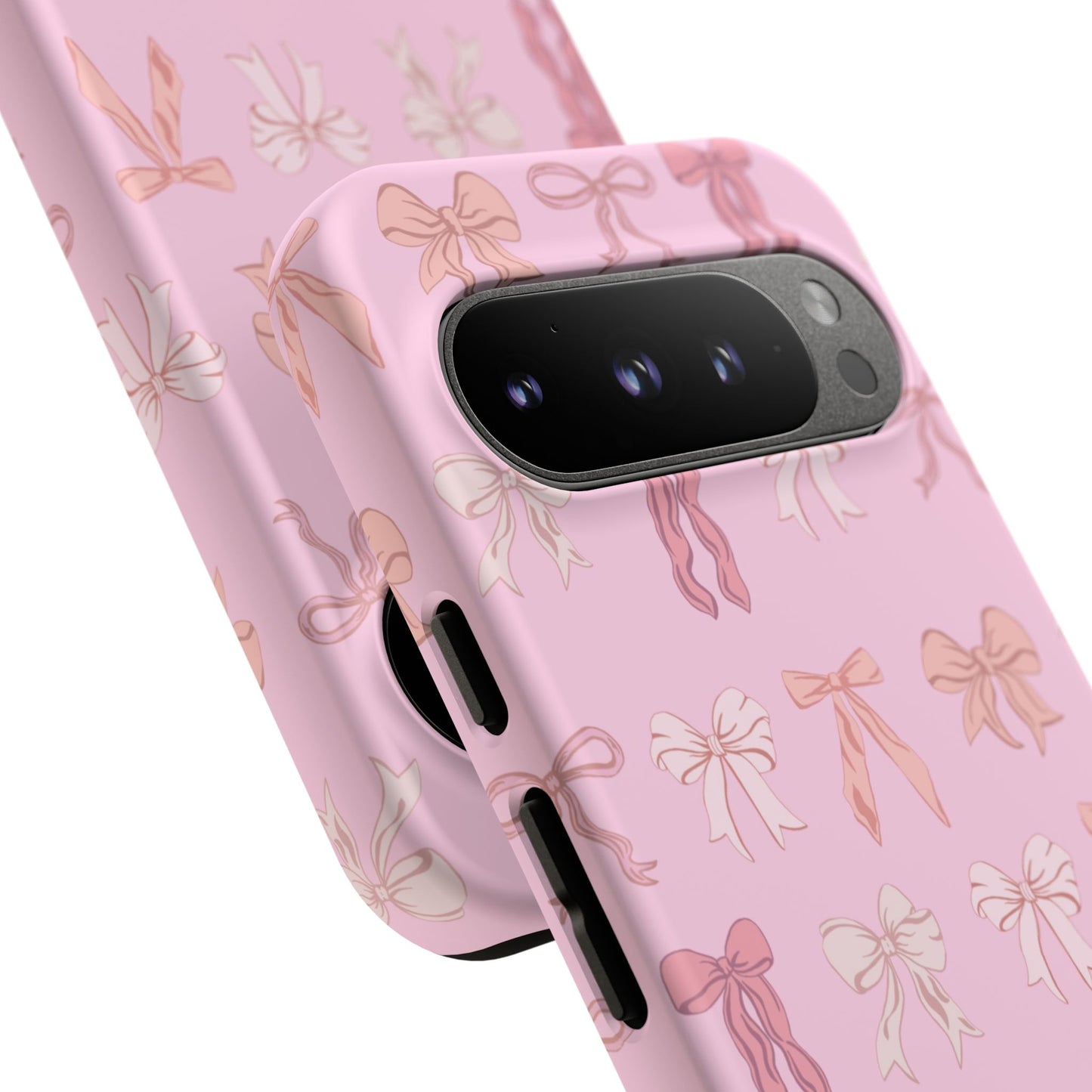 Cute Phone Case with Bow Design | Pink Aesthetic | Gifts for Her, Birthday Present, Trendy Phone Accessories, Fashionable Tech Cover