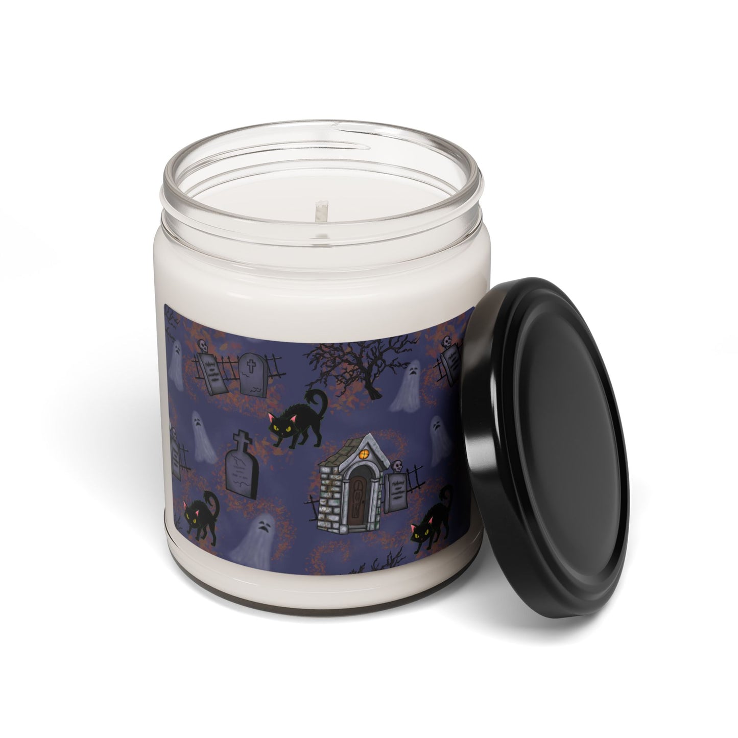 Spooky Halloween Scented Candle, Perfect for Decor, Gift for Witch Lovers, Fall Home Fragrance, Haunted House Parties