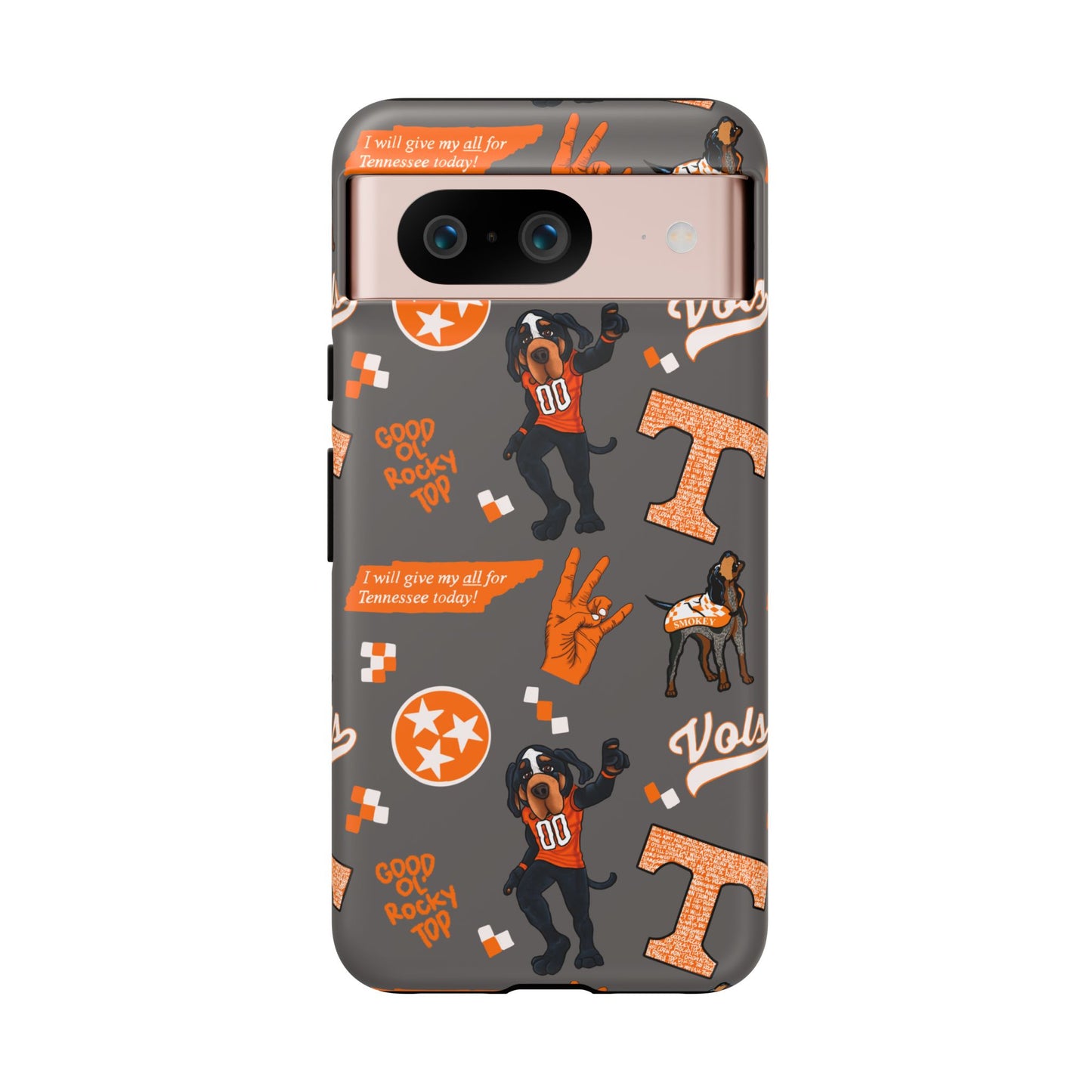 Tough Cases - Tennessee Fan Phone Case, Sports Team Accessory, Gift for Volunteers Fans, Durable Cover, College Game Day