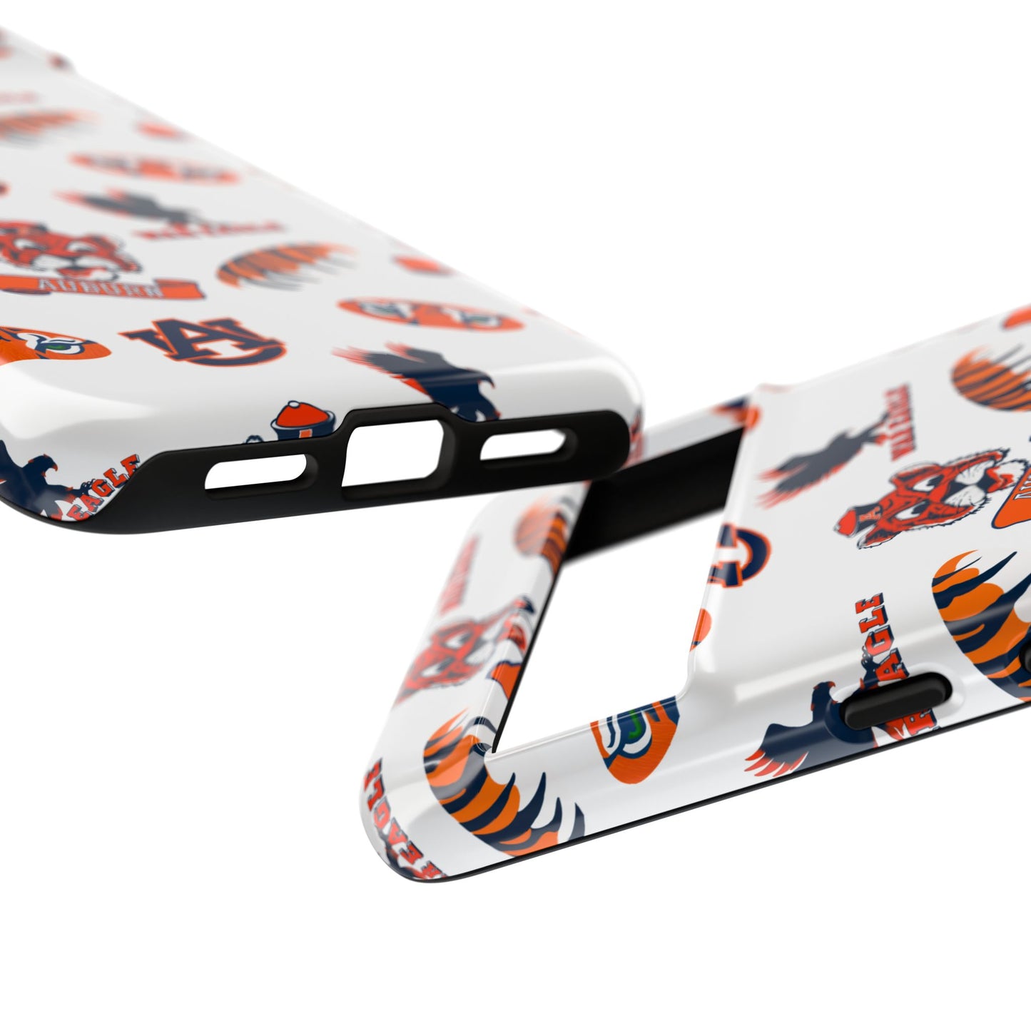 Auburn Fan Phone Case, Sports Team Accessory, Gift for Auburn Fans, Durable Cover, College Game Day