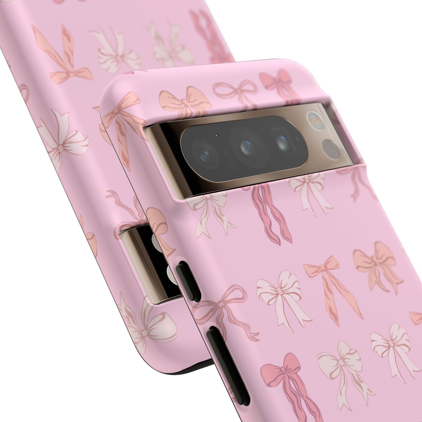 Cute Phone Case with Bow Design | Pink Aesthetic | Gifts for Her, Birthday Present, Trendy Phone Accessories, Fashionable Tech Cover