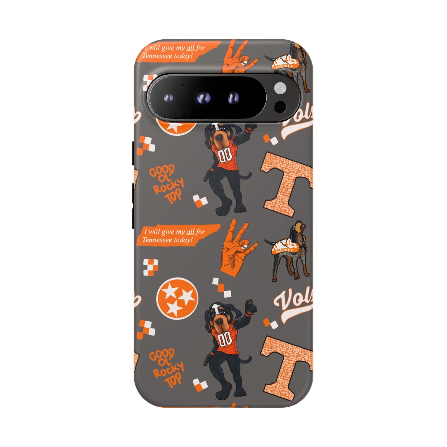 Tough Cases - Tennessee Fan Phone Case, Sports Team Accessory, Gift for Volunteers Fans, Durable Cover, College Game Day