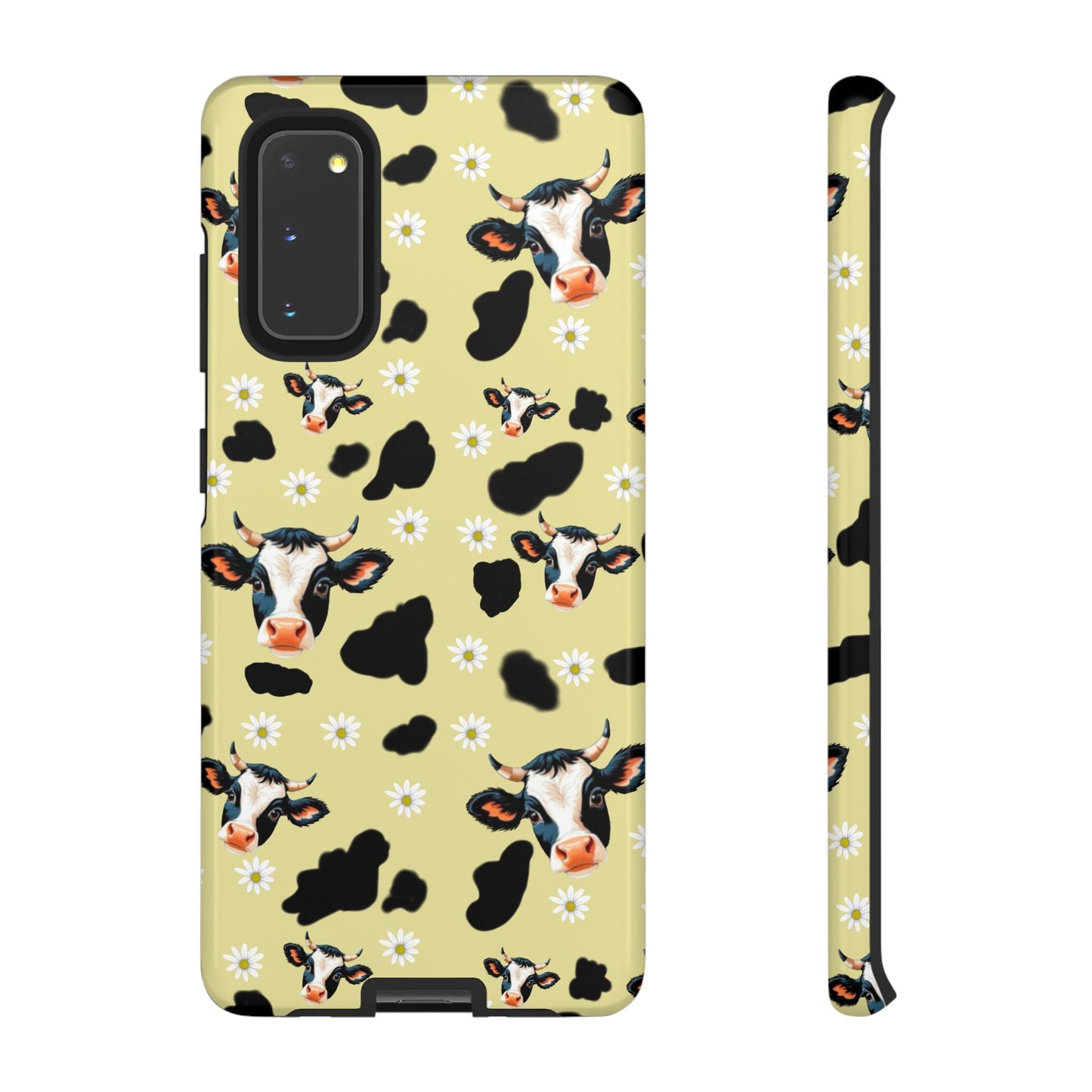 Cow Print Phone Case - Cute Protection for Animal Lovers, Gift for Farmhouse Decor, Cheerful Cow Design