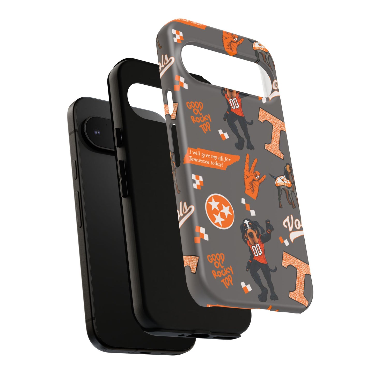 Tough Cases - Tennessee Fan Phone Case, Sports Team Accessory, Gift for Volunteers Fans, Durable Cover, College Game Day