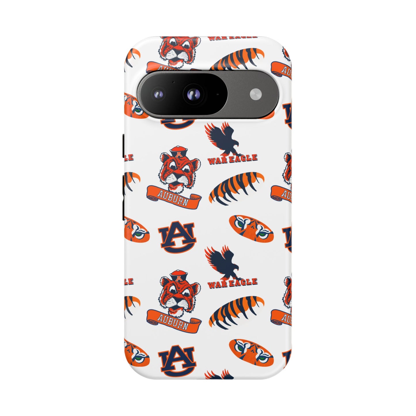 Auburn Fan Phone Case, Sports Team Accessory, Gift for Auburn Fans, Durable Cover, College Game Day
