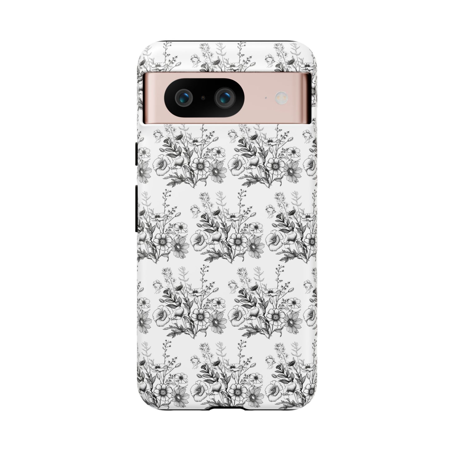 Floral Phone Case, Tough Cases with Elegant Black and White Design, Protective Cover for Fashion Lovers, Unique Gift for All [...]