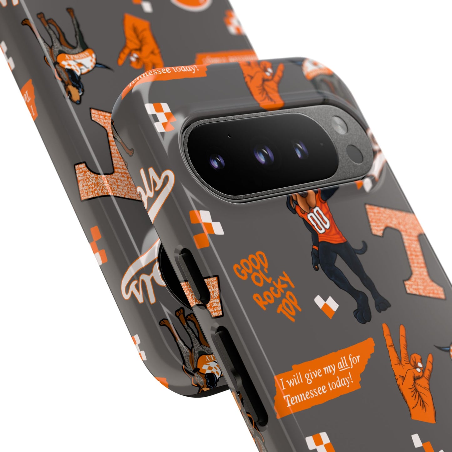 Tough Cases - Tennessee Fan Phone Case, Sports Team Accessory, Gift for Volunteers Fans, Durable Cover, College Game Day