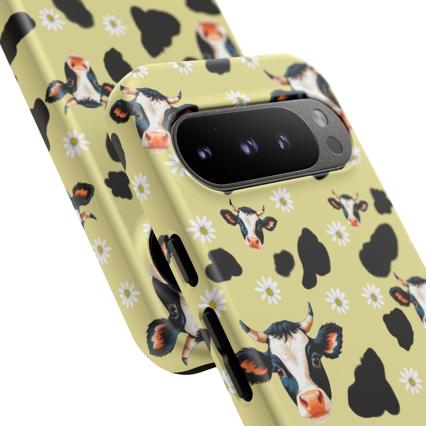 Cow Print Phone Case - Cute Protection for Animal Lovers, Gift for Farmhouse Decor, Cheerful Cow Design