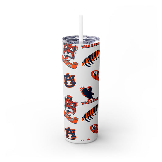 Auburn Spirit Tumbler, 20oz | School Pride Cup for Gameday & Tailgating | Ideal for Fans, Students & Alumni