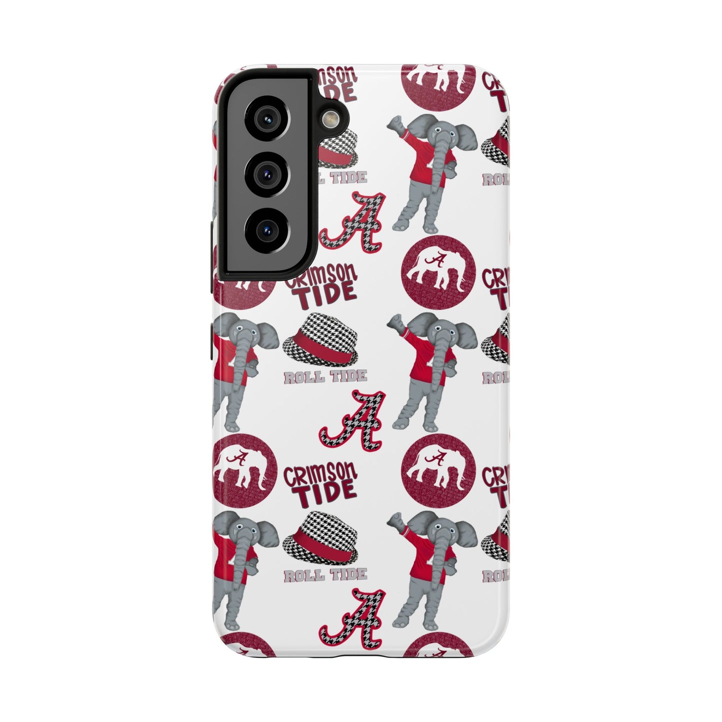 Alabama Crimson Tide Phone Case - Tough, Durable, Elephant Design, Sports Fan Accessories, College Team Gift, Graduation Presents