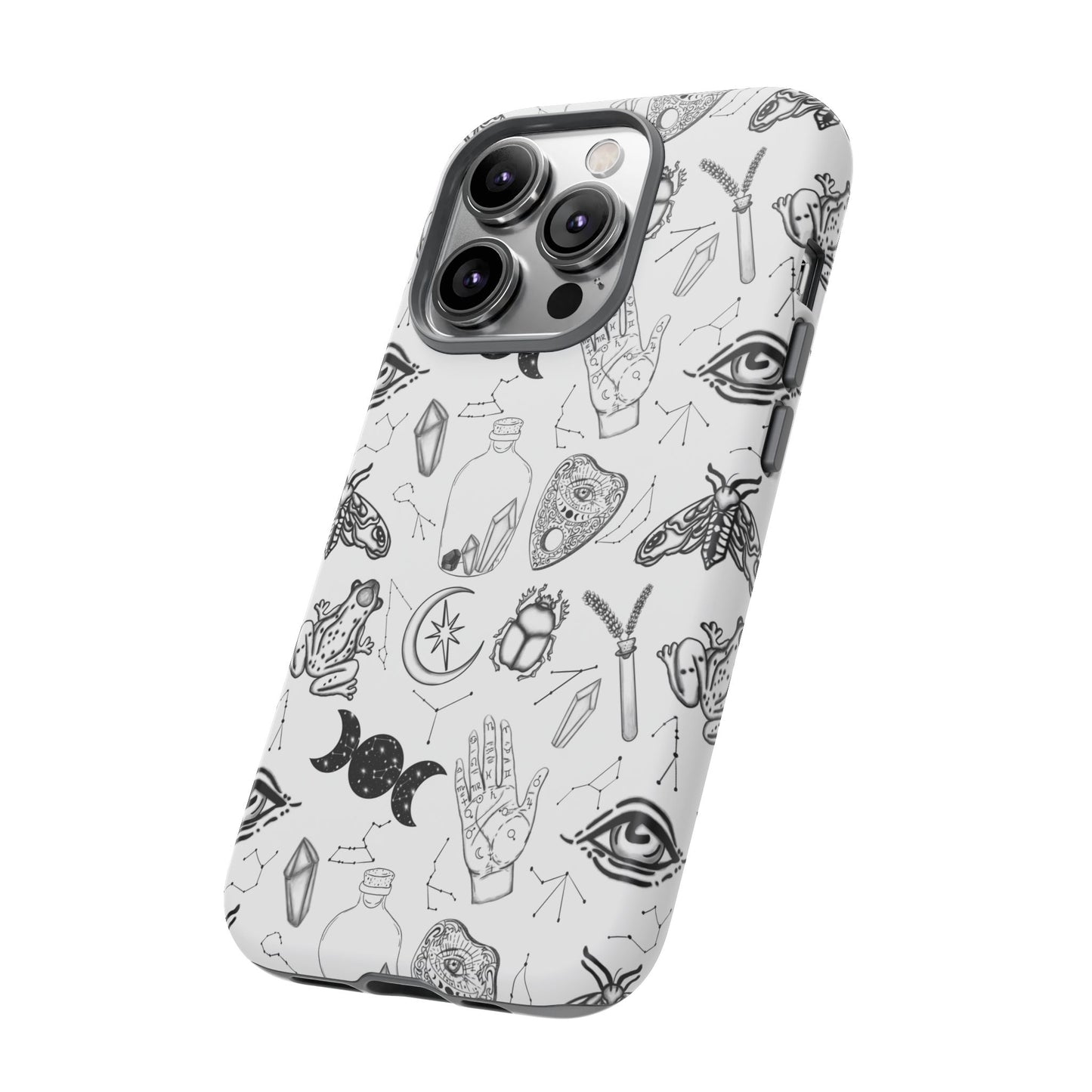 Mystical Phone Case | Boho Aesthetic Cover, Witchy Gift, Crystal Art Protection, Astrology Decor, Unique Cell Phone Skins