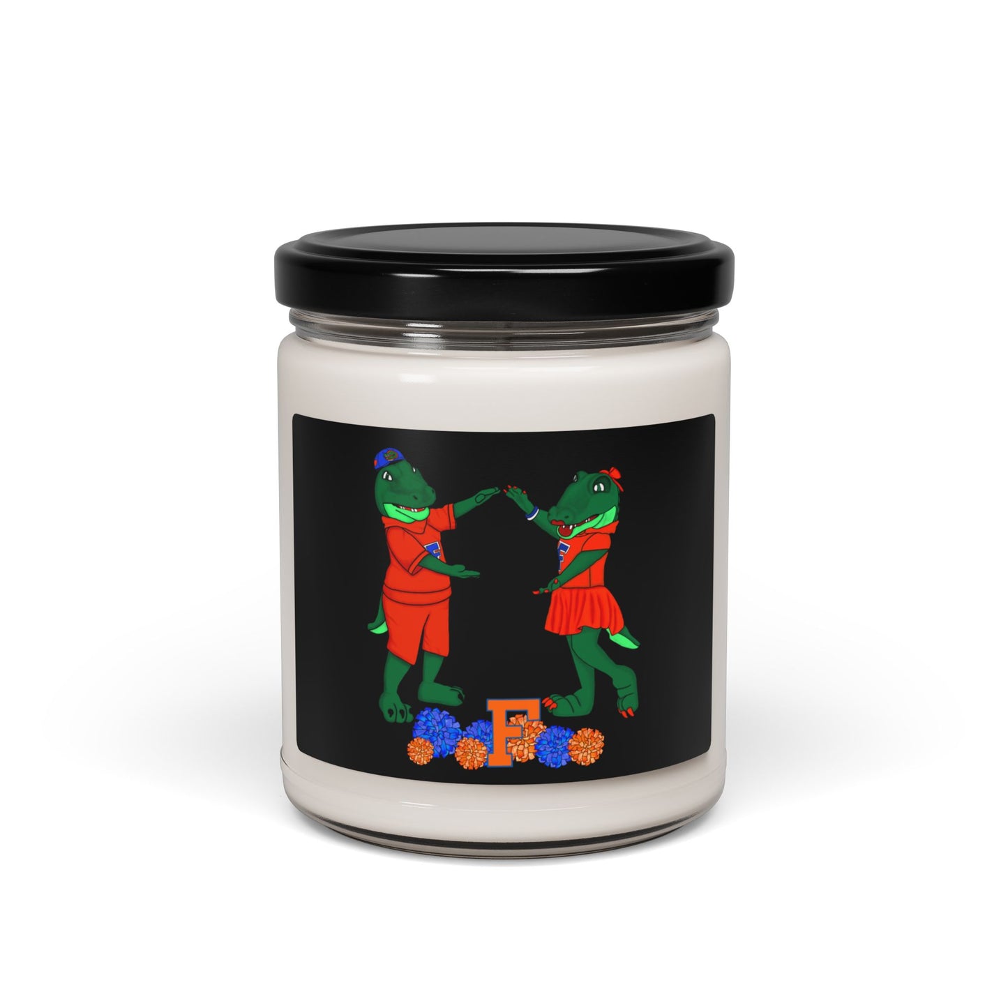 Florida Gators Scented Candle | Fun Home Decor, Gift for Dino Lovers, Unique Candle for Birthdays, Kids' Rooms, Relaxation