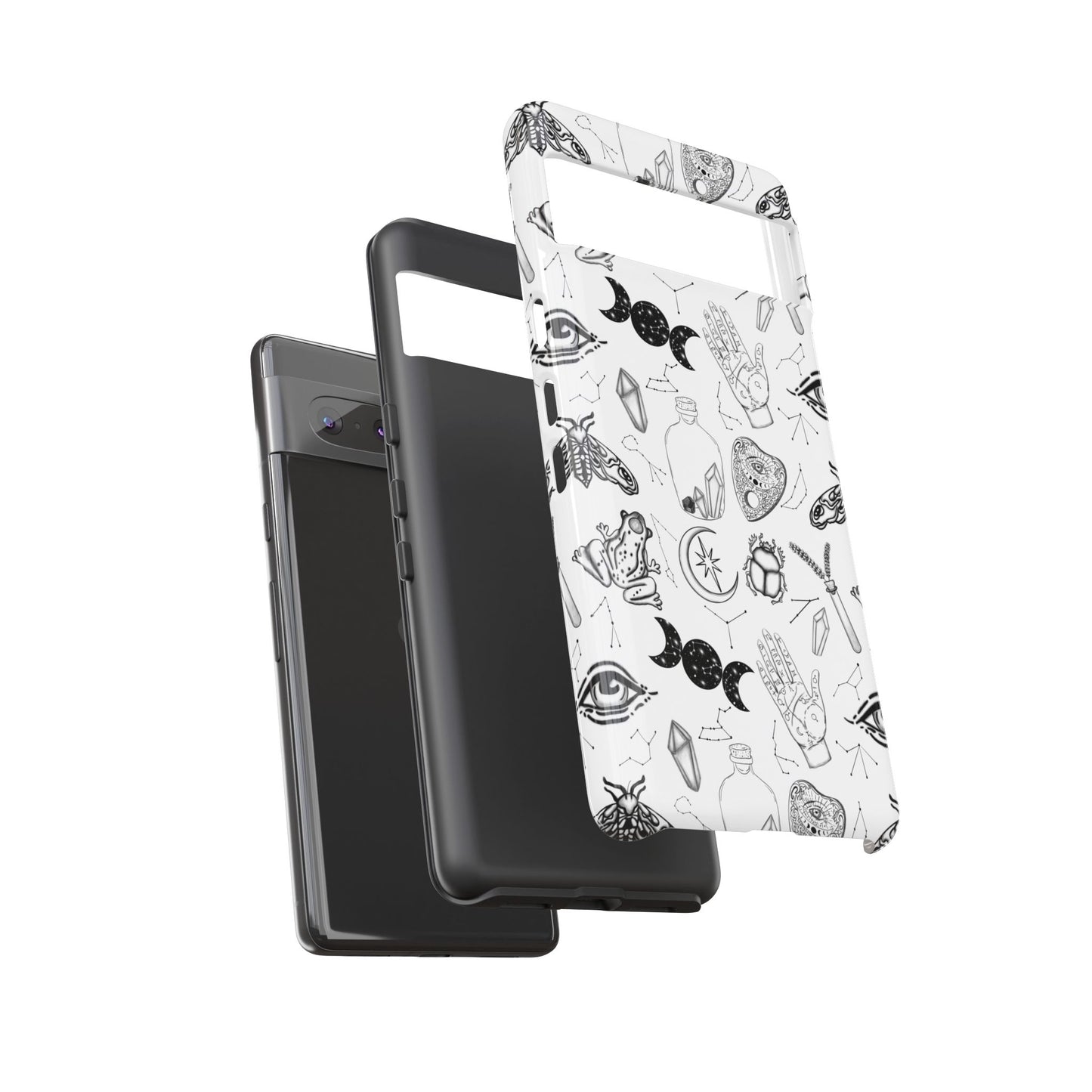 Mystical Phone Case | Boho Aesthetic Cover, Witchy Gift, Crystal Art Protection, Astrology Decor, Unique Cell Phone Skins