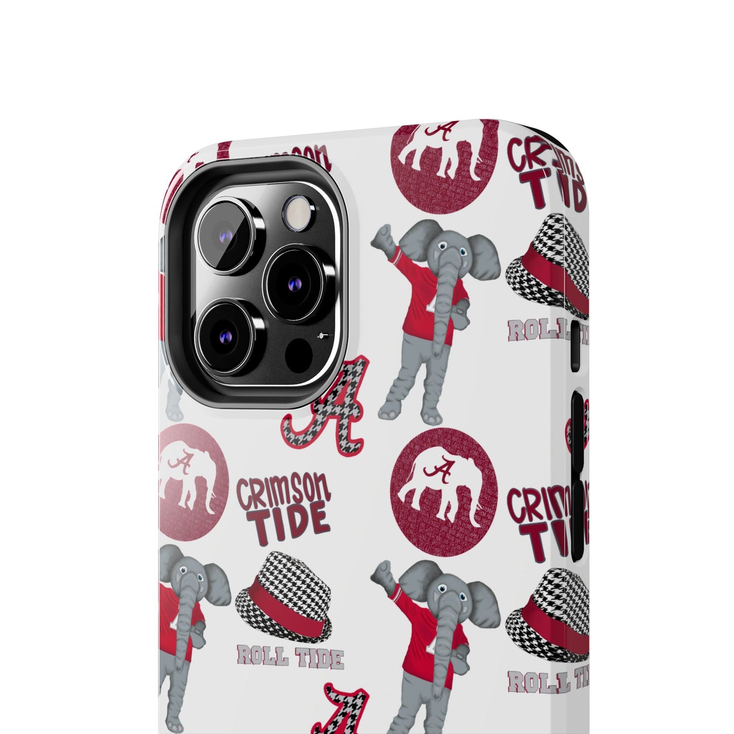 Alabama Crimson Tide Phone Case - Tough, Durable, Elephant Design, Sports Fan Accessories, College Team Gift, Graduation Presents