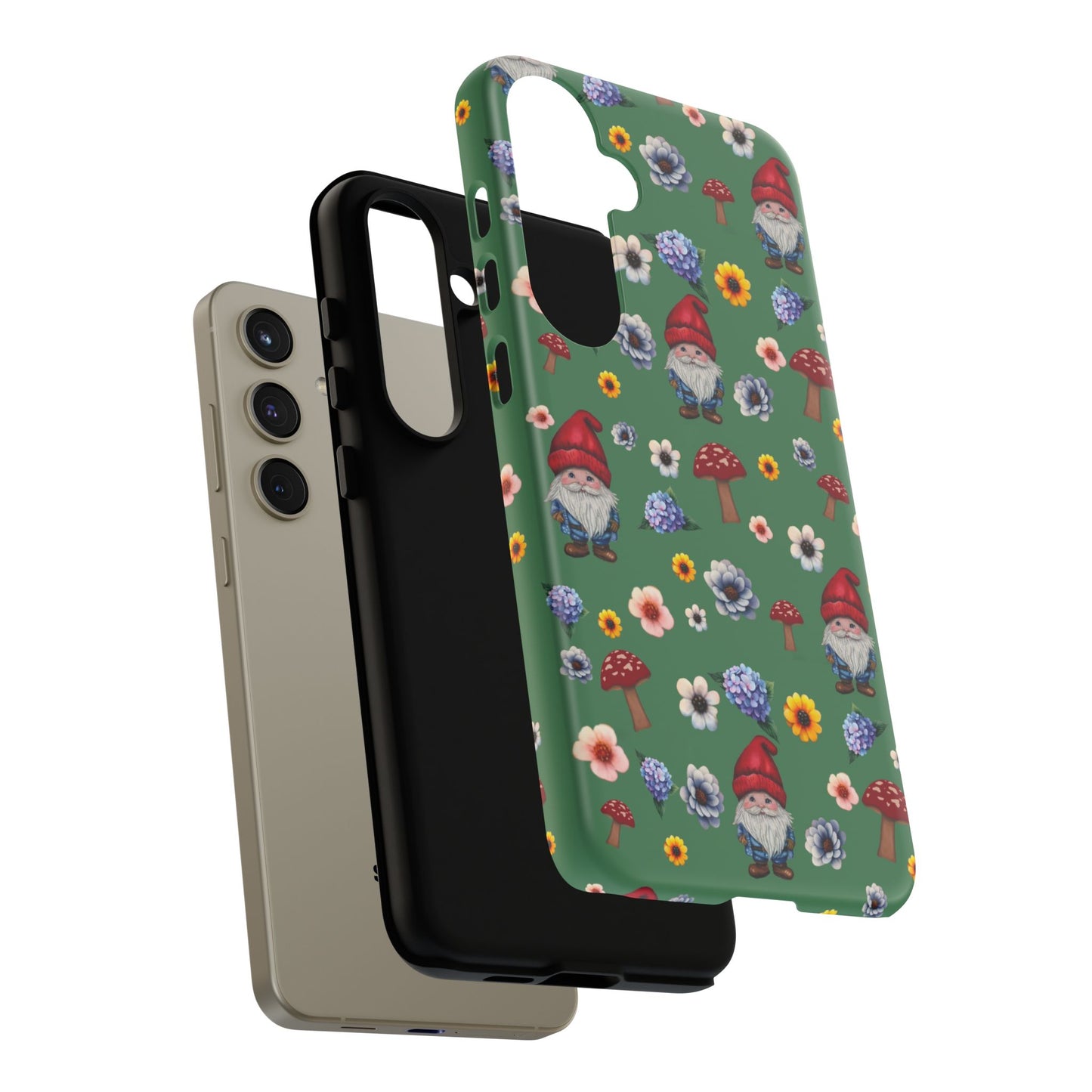 Gnome Garden Phone Case | Tough Cases for Nature Lovers | Cute Gnome Pattern | Floral & Mushroom Design | Gifts for Friends, Birthday [...]