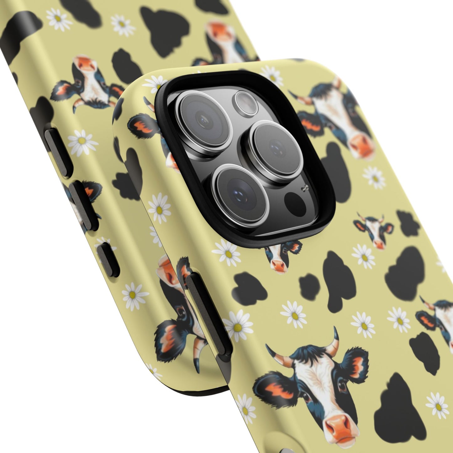 Cow Print Phone Case - Cute Protection for Animal Lovers, Gift for Farmhouse Decor, Cheerful Cow Design