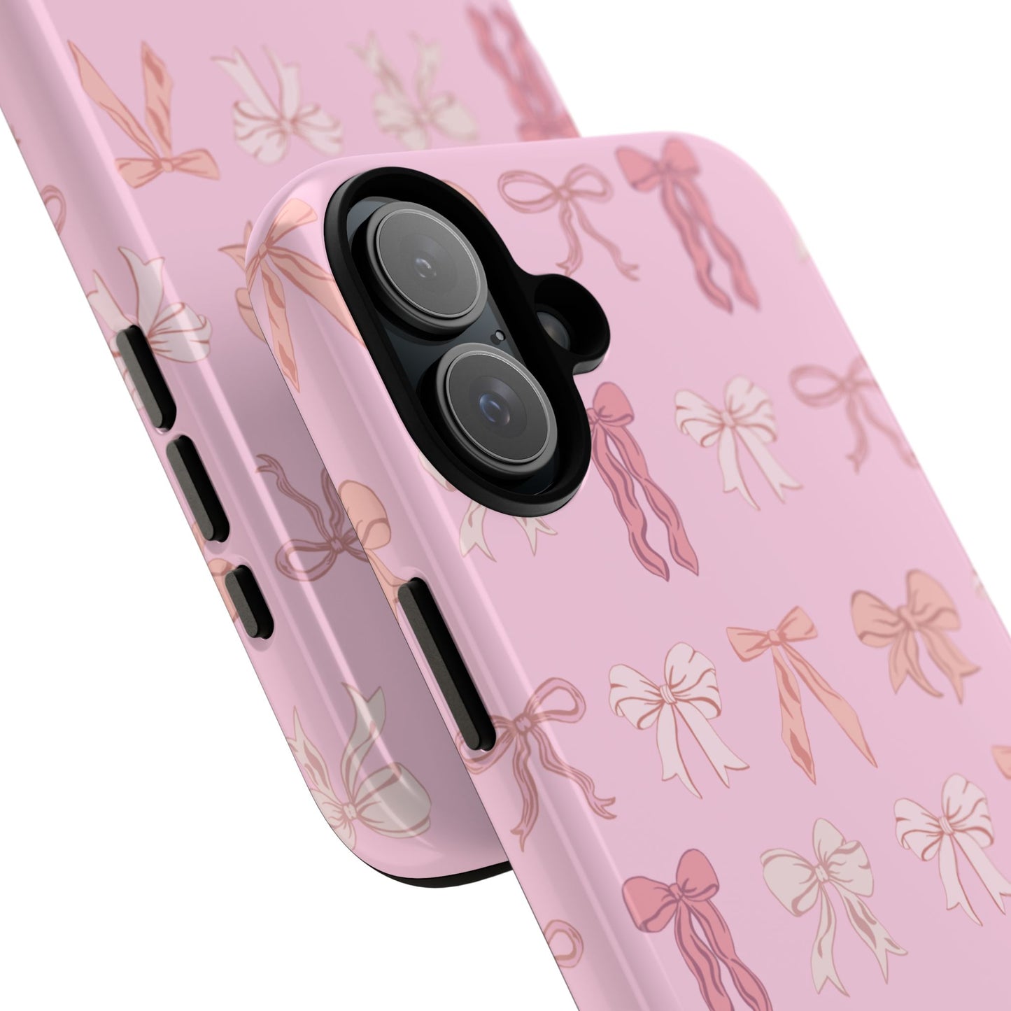 Cute Phone Case with Bow Design | Pink Aesthetic | Gifts for Her, Birthday Present, Trendy Phone Accessories, Fashionable Tech Cover