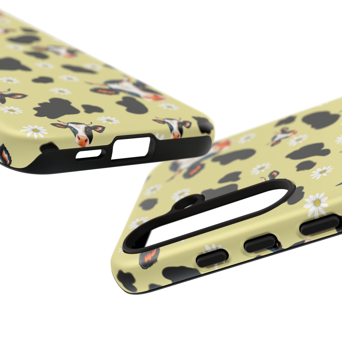 Cow Print Phone Case - Cute Protection for Animal Lovers, Gift for Farmhouse Decor, Cheerful Cow Design