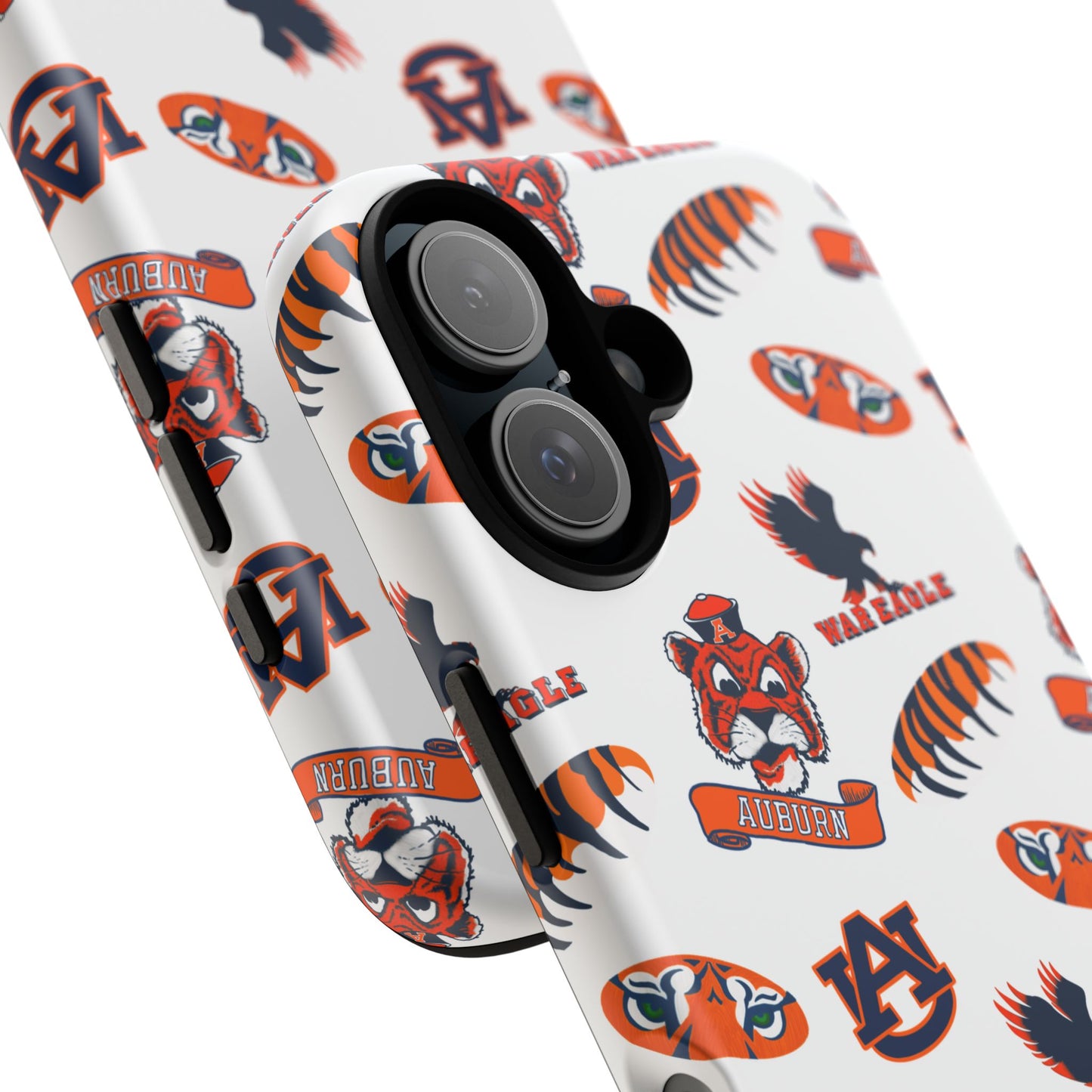 Auburn Fan Phone Case, Sports Team Accessory, Gift for Auburn Fans, Durable Cover, College Game Day