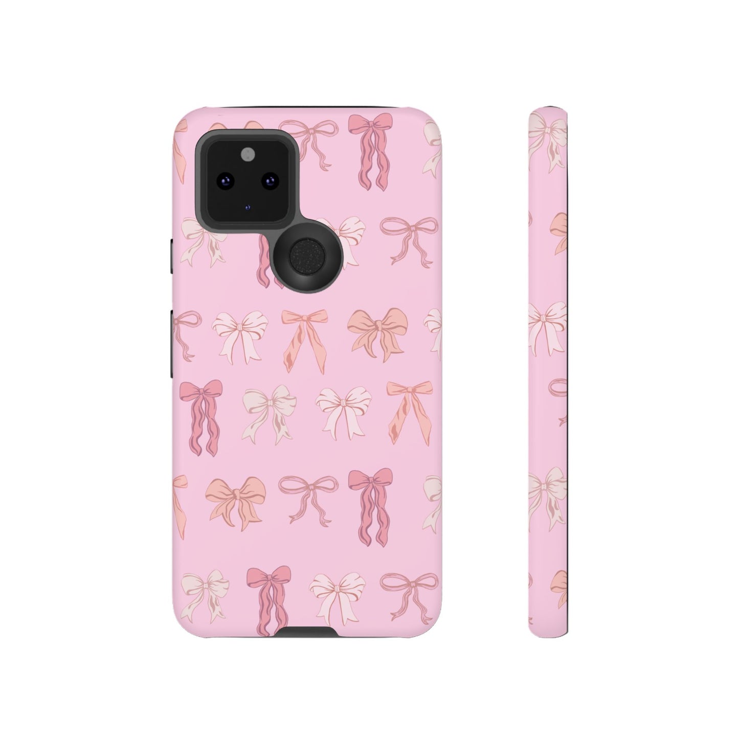 Cute Phone Case with Bow Design | Pink Aesthetic | Gifts for Her, Birthday Present, Trendy Phone Accessories, Fashionable Tech Cover