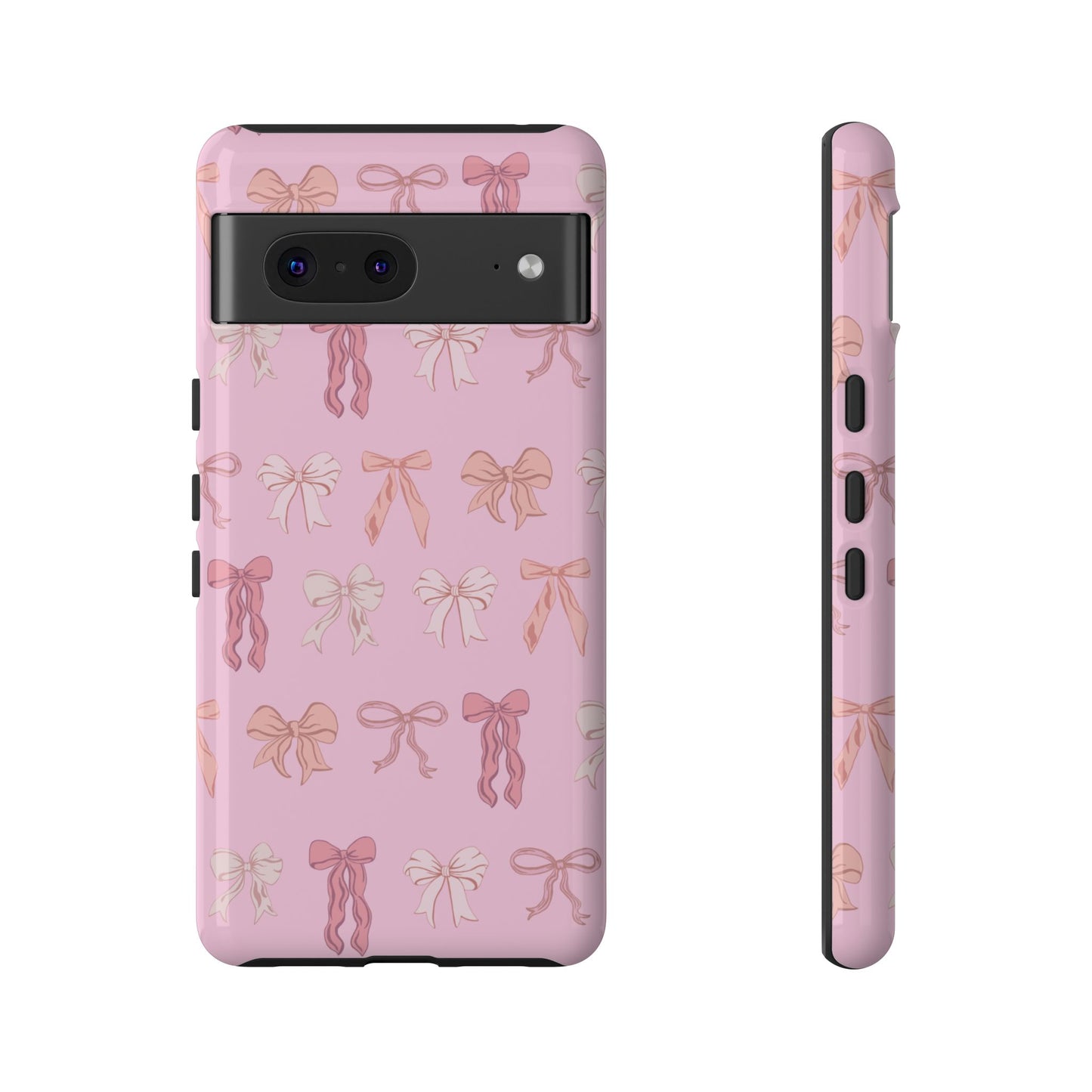 Cute Phone Case with Bow Design | Pink Aesthetic | Gifts for Her, Birthday Present, Trendy Phone Accessories, Fashionable Tech Cover