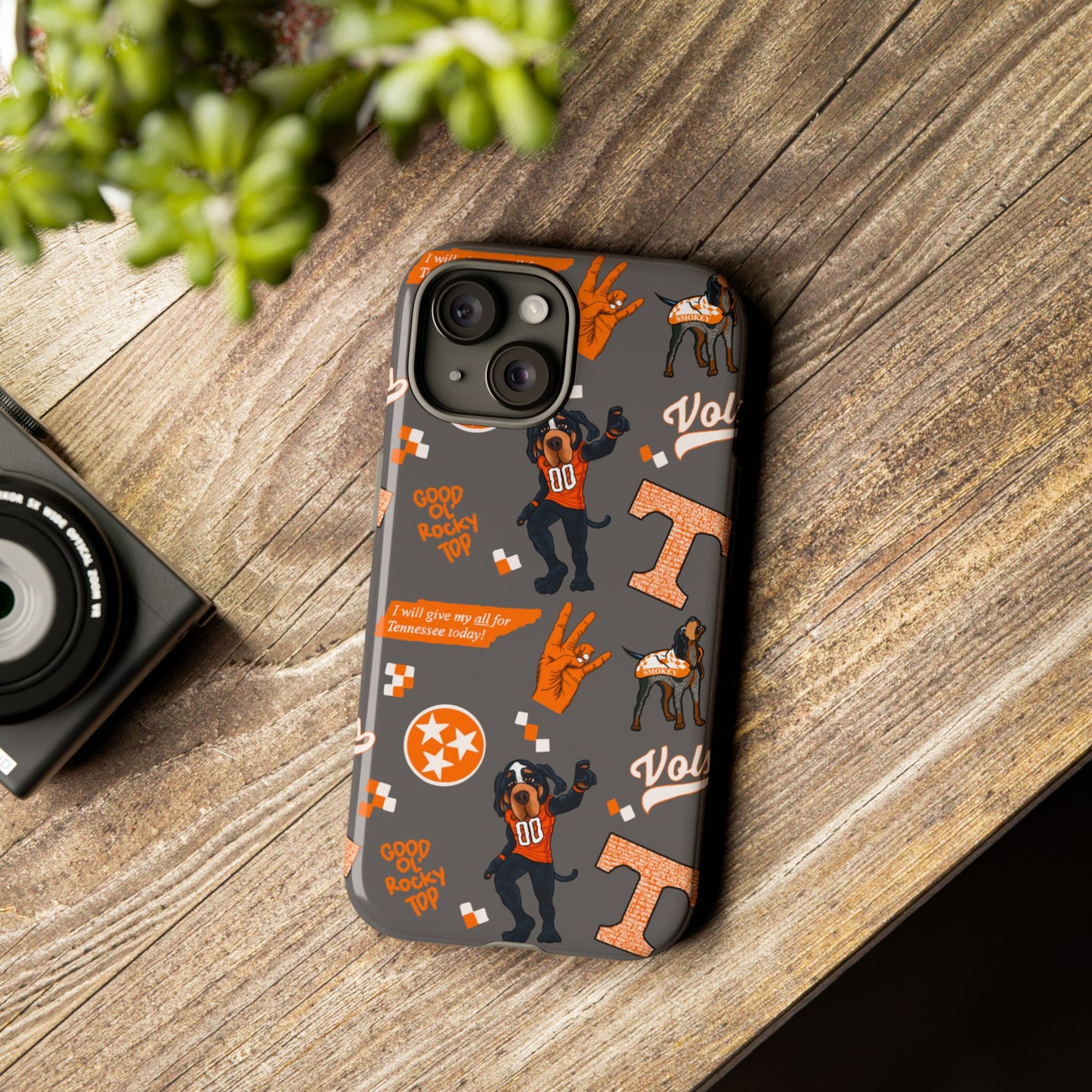 Tough Cases - Tennessee Fan Phone Case, Sports Team Accessory, Gift for Volunteers Fans, Durable Cover, College Game Day