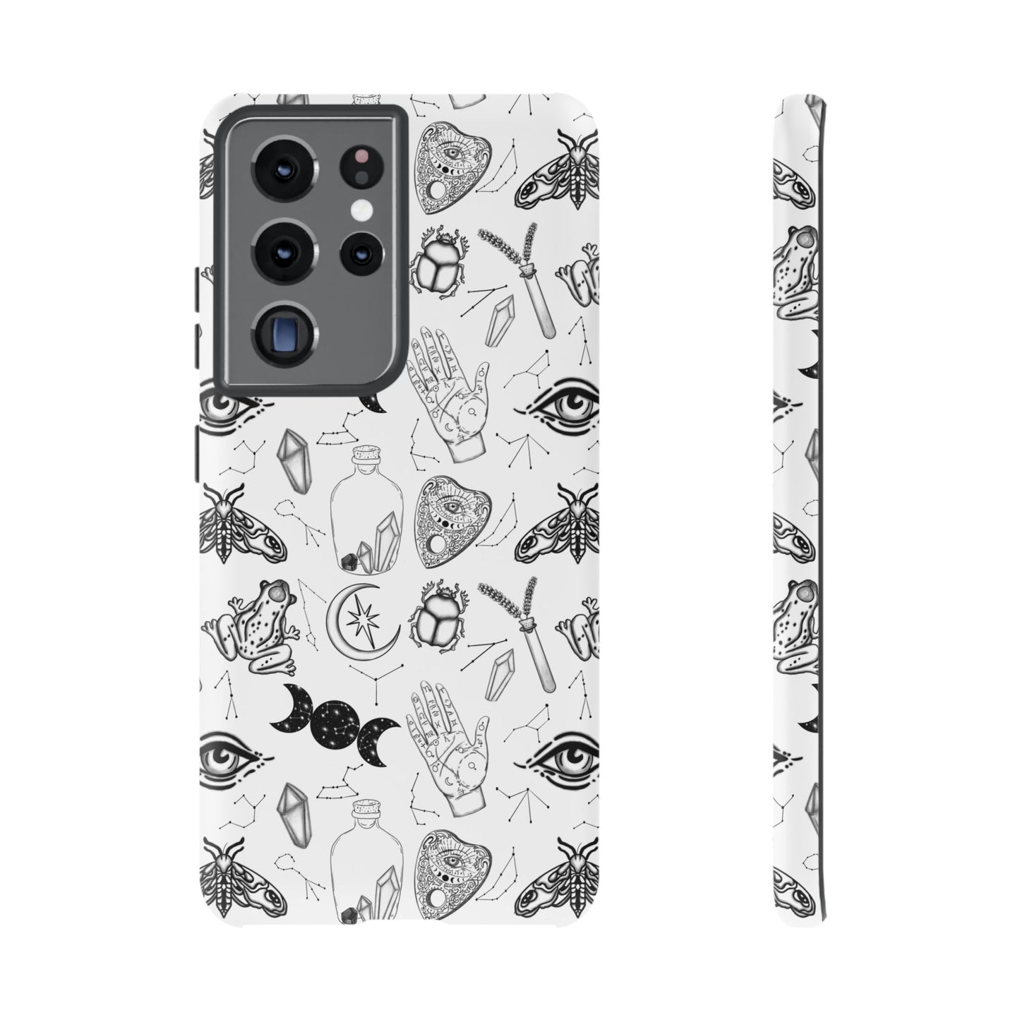 Mystical Phone Case | Boho Aesthetic Cover, Witchy Gift, Crystal Art Protection, Astrology Decor, Unique Cell Phone Skins