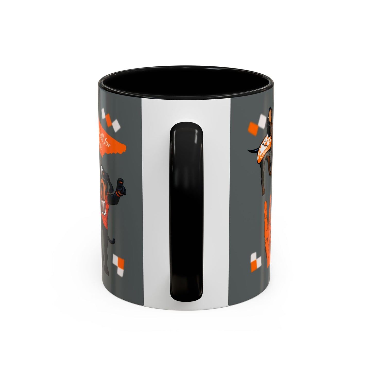 Tennessee Spirit Coffee Mug, Perfect for Gameday, College Student Gift, Unique Drinkware, Sports Fan Mug, Show Your Team Pride