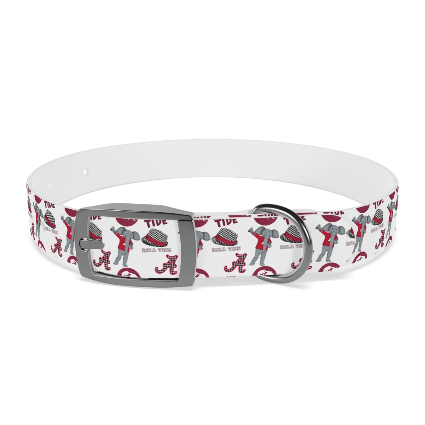 Alabama Crimson Tide Dog Collar - Pet Accessory, Dog Lover Gift, Sports Team Collar, Custom Dog Gear, Football Fan Merchandise