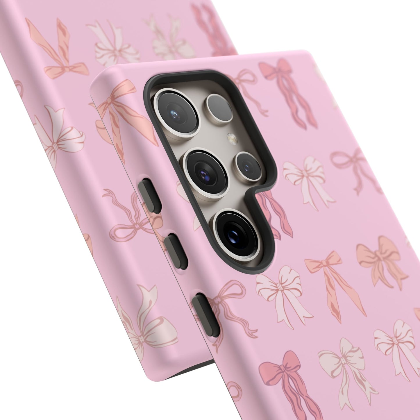 Cute Phone Case with Bow Design | Pink Aesthetic | Gifts for Her, Birthday Present, Trendy Phone Accessories, Fashionable Tech Cover