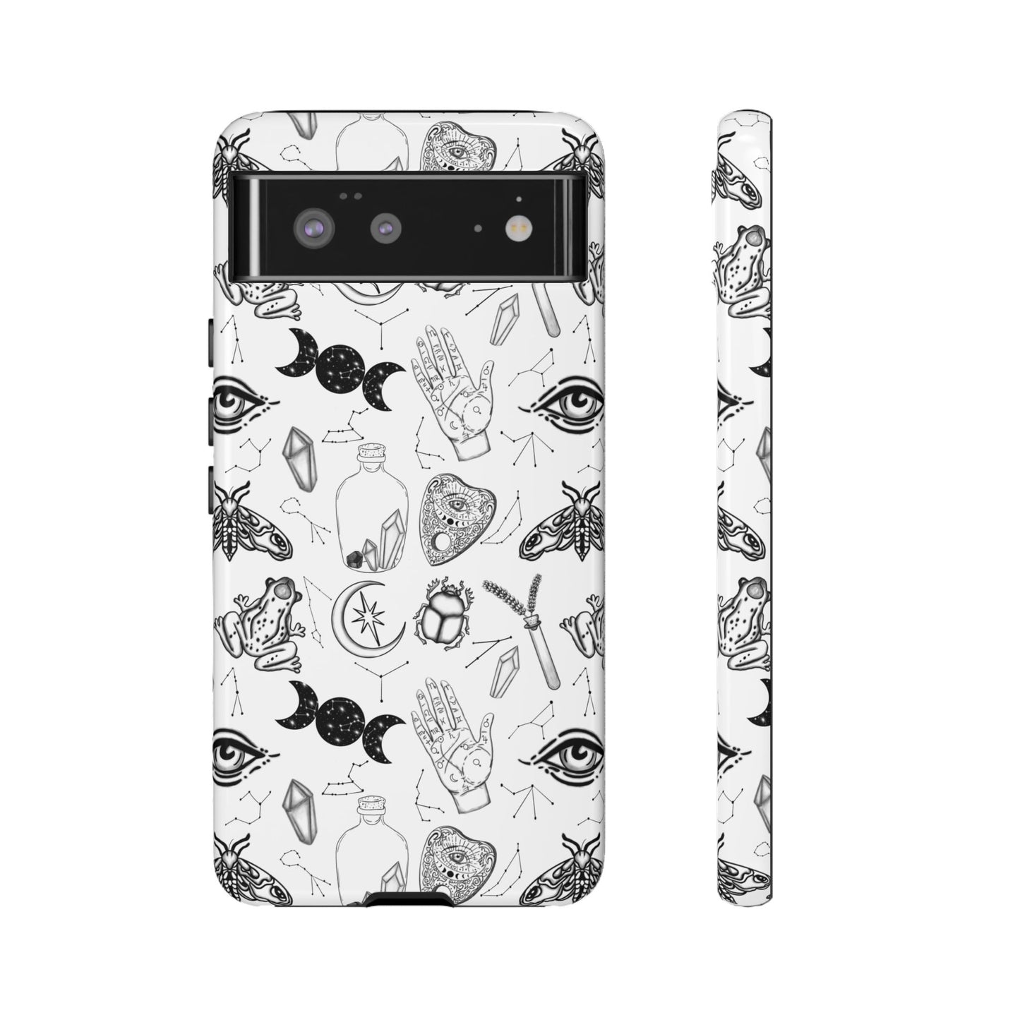 Mystical Phone Case | Boho Aesthetic Cover, Witchy Gift, Crystal Art Protection, Astrology Decor, Unique Cell Phone Skins