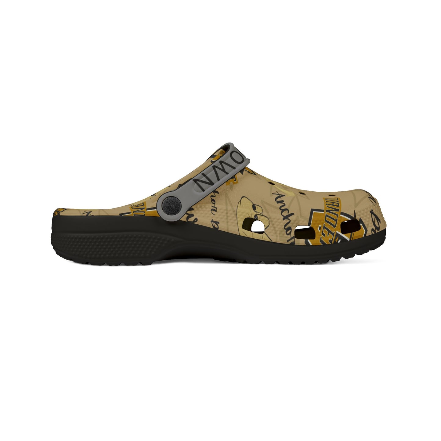 Vanderbilt University EVA Foam Rubber Clogs for Fun Comfort, Casual Footwear, Summer Shoes, Outdoor Wear, Gift for Her