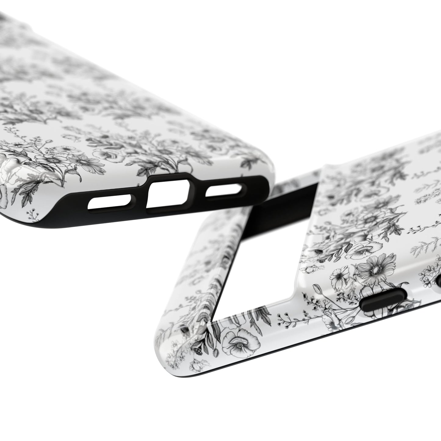 Floral Phone Case, Tough Cases with Elegant Black and White Design, Protective Cover for Fashion Lovers, Unique Gift for All [...]