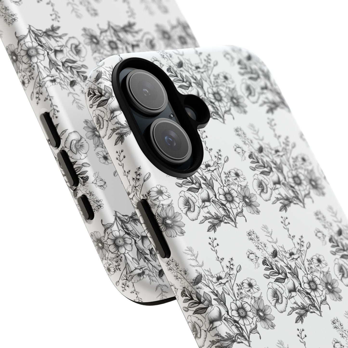 Floral Phone Case, Tough Cases with Elegant Black and White Design, Protective Cover for Fashion Lovers, Unique Gift for All [...]