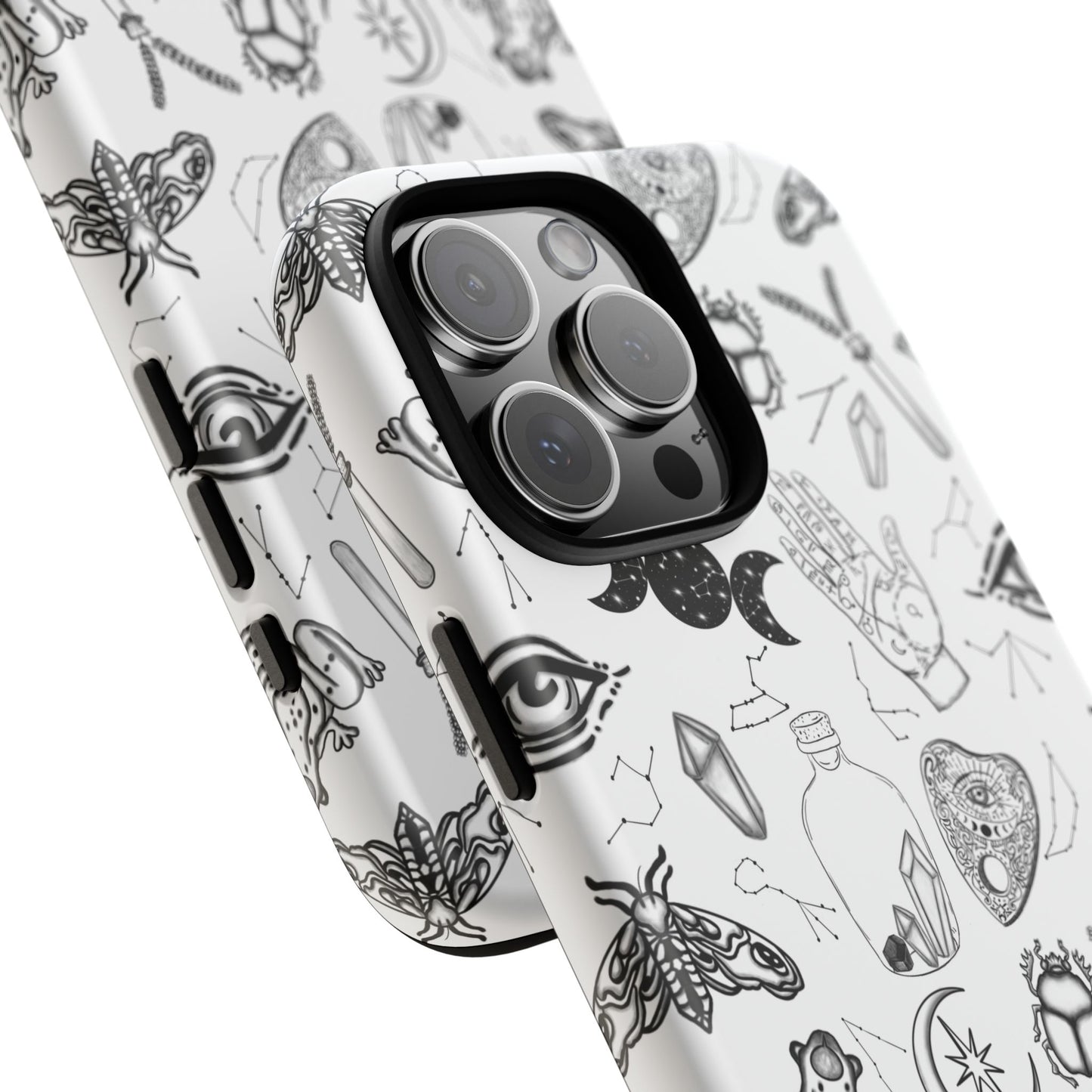 Mystical Phone Case | Boho Aesthetic Cover, Witchy Gift, Crystal Art Protection, Astrology Decor, Unique Cell Phone Skins