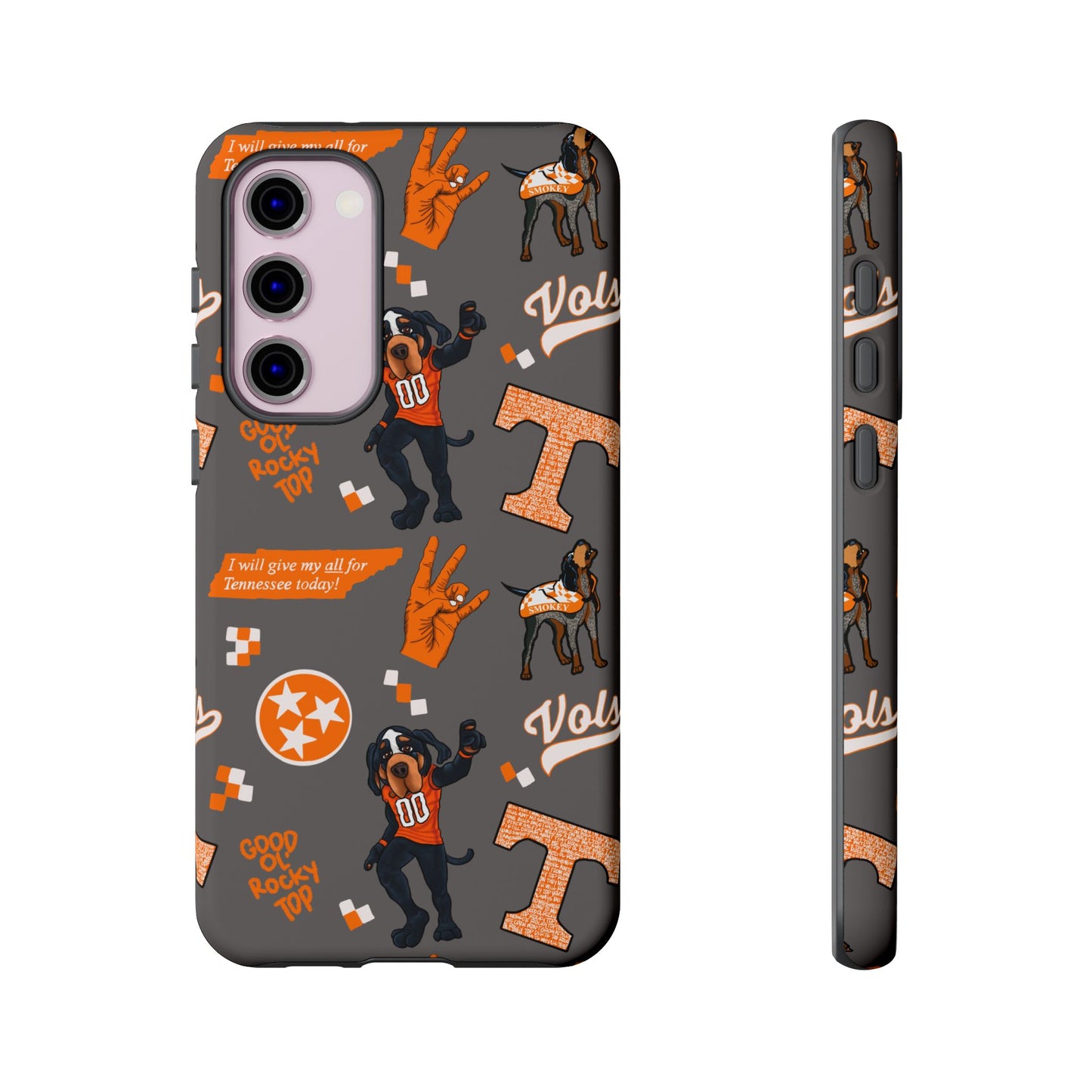 Tough Cases - Tennessee Fan Phone Case, Sports Team Accessory, Gift for Volunteers Fans, Durable Cover, College Game Day