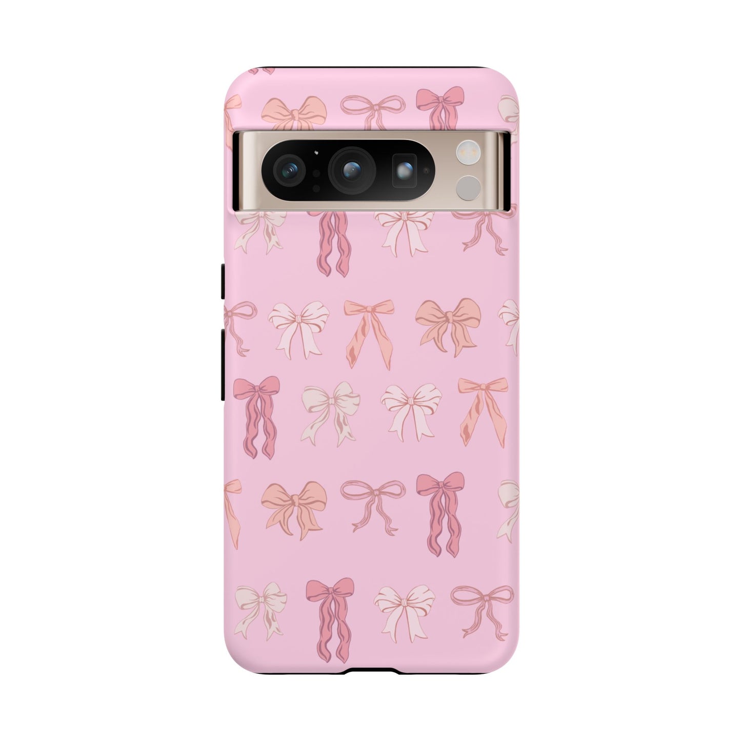 Cute Phone Case with Bow Design | Pink Aesthetic | Gifts for Her, Birthday Present, Trendy Phone Accessories, Fashionable Tech Cover