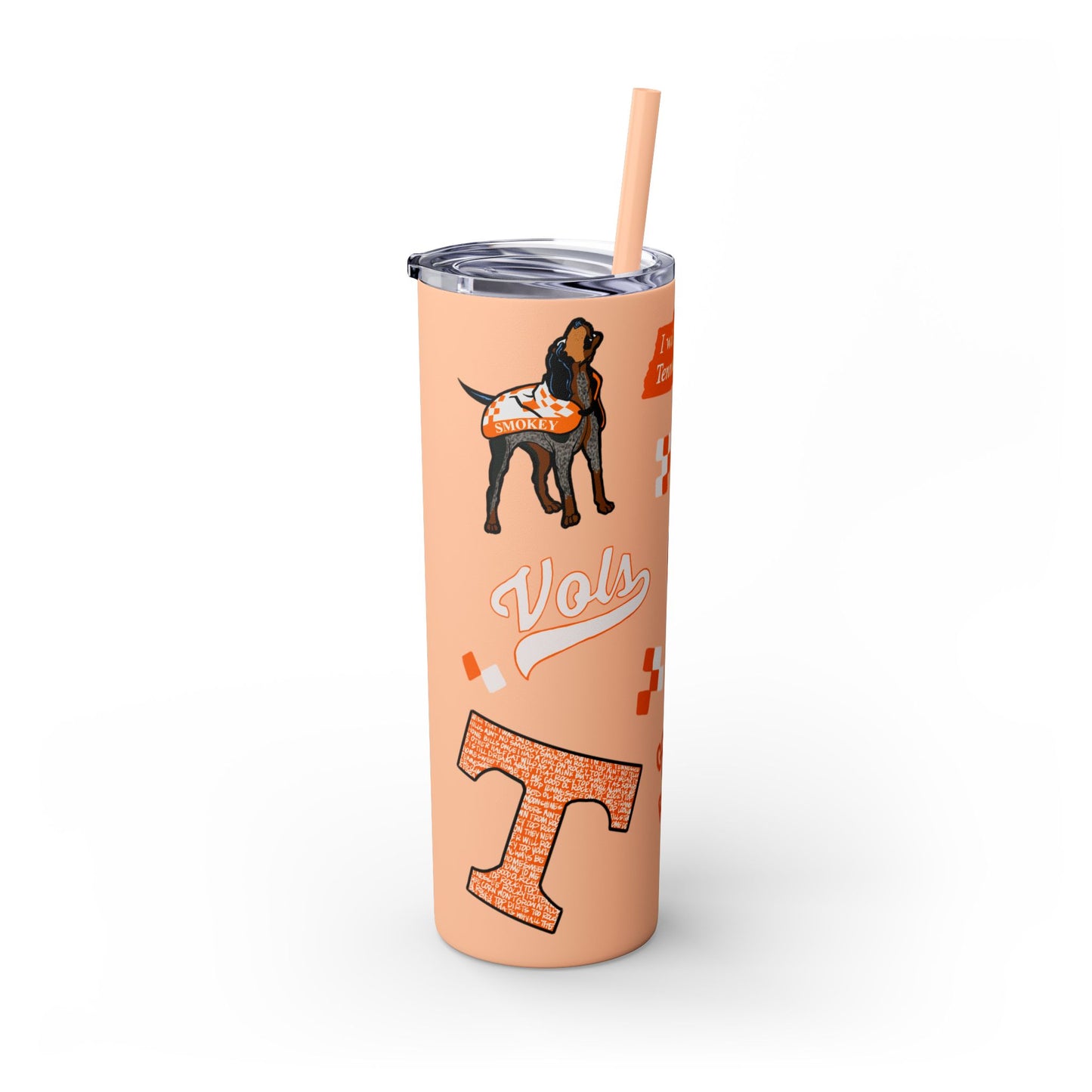 Tennessee Spirit Tumbler, 20oz | School Pride Cup for Gameday & Tailgating | Ideal for Fans, Students & Alumni
