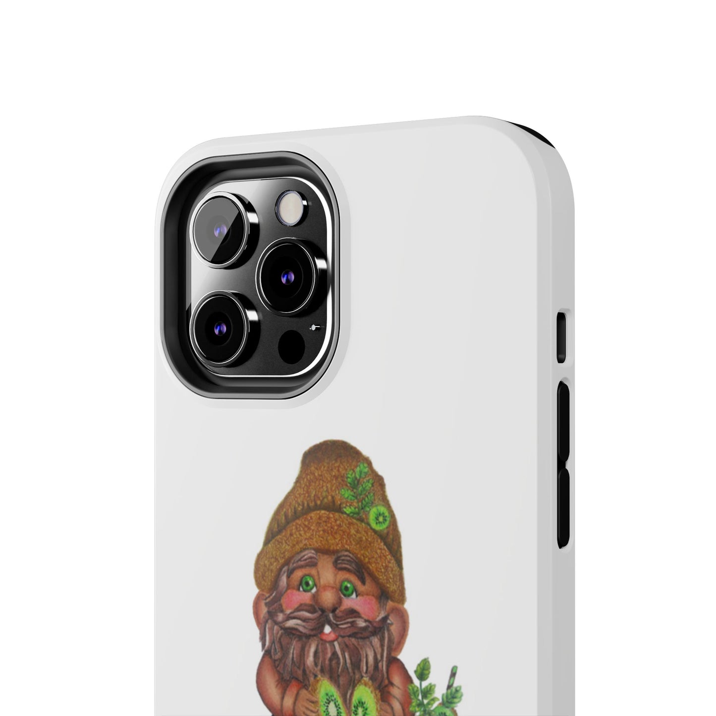 Funny Kiwi Gnome Phone Cases, Phone Covers for Gnome Lovers, Cute Gift for Gardeners, Unique Tech Accessories, Holiday Gifts
