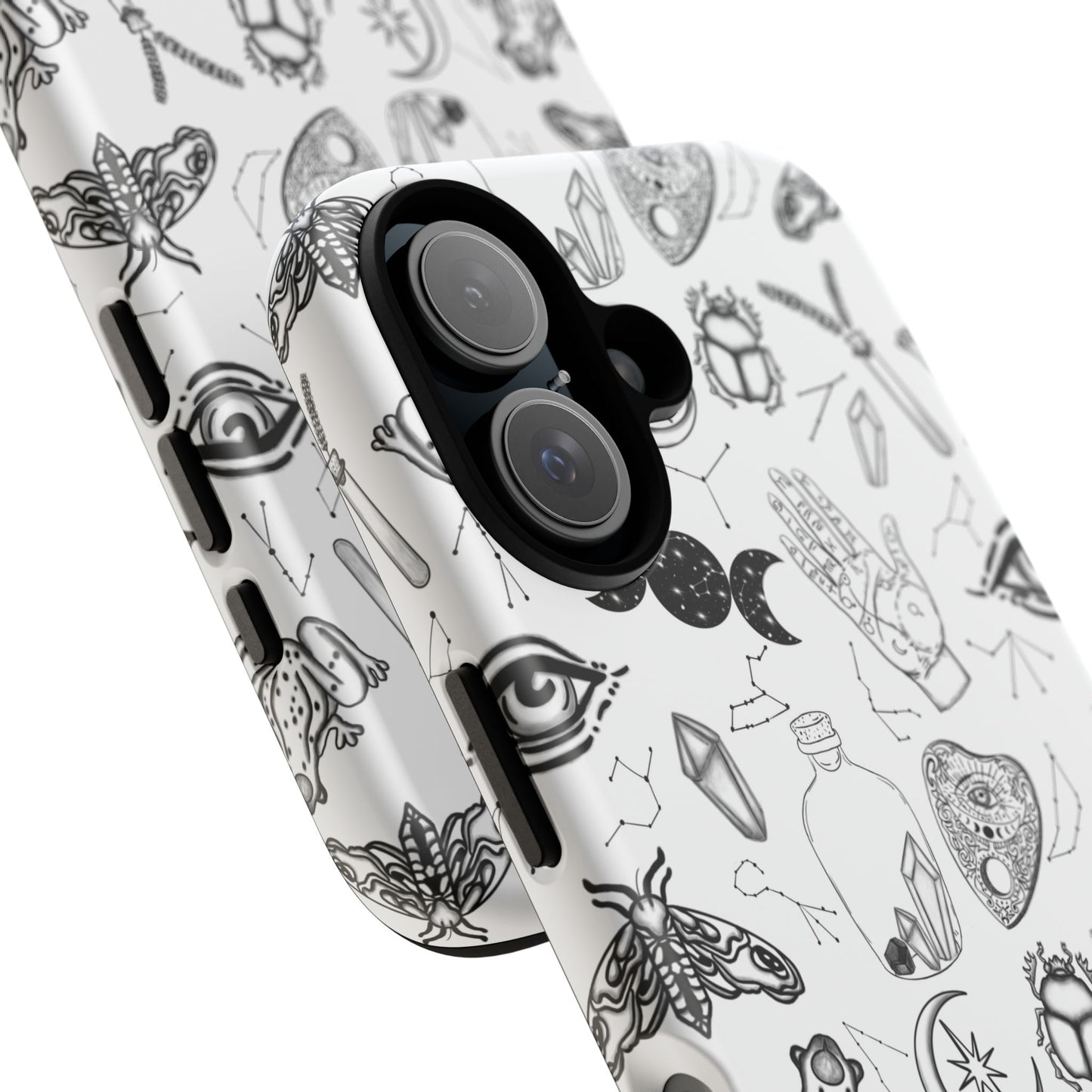 Mystical Phone Case | Boho Aesthetic Cover, Witchy Gift, Crystal Art Protection, Astrology Decor, Unique Cell Phone Skins