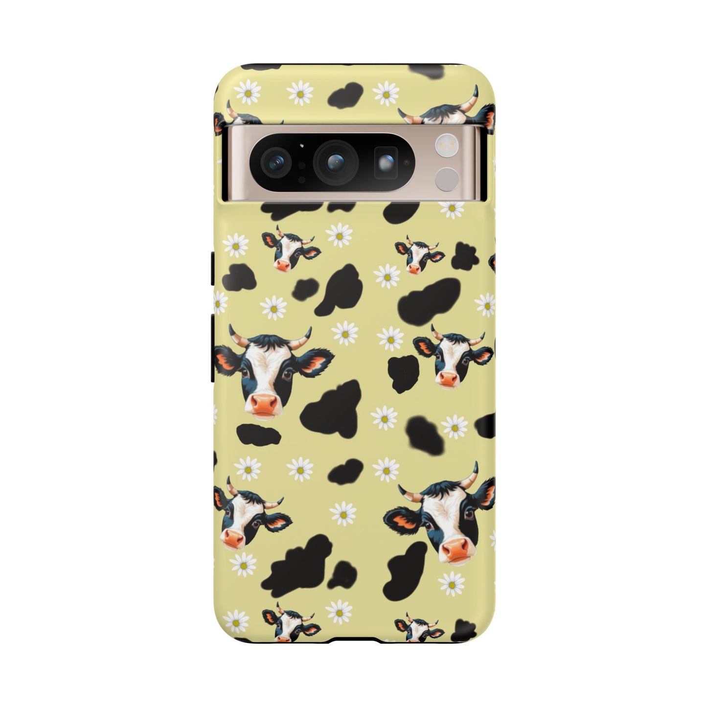 Cow Print Phone Case - Cute Protection for Animal Lovers, Gift for Farmhouse Decor, Cheerful Cow Design
