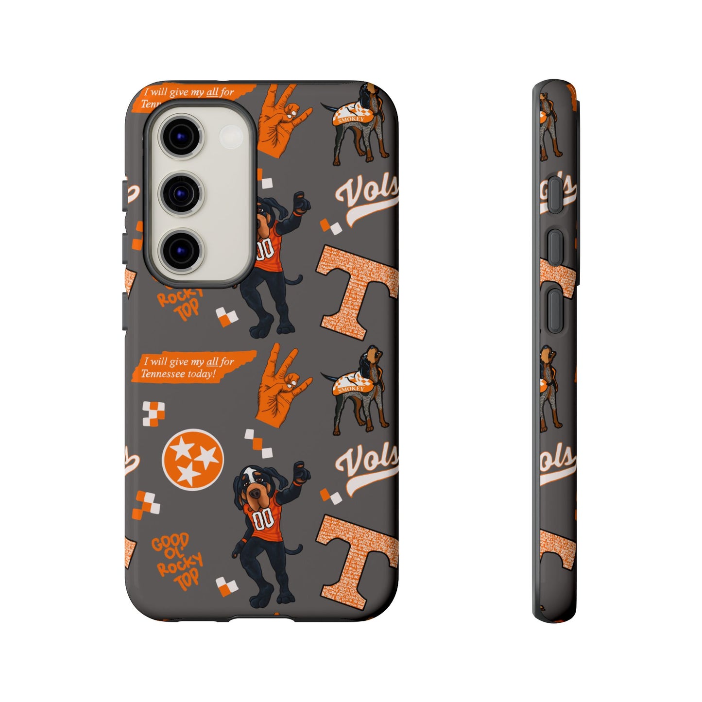Tough Cases - Tennessee Fan Phone Case, Sports Team Accessory, Gift for Volunteers Fans, Durable Cover, College Game Day