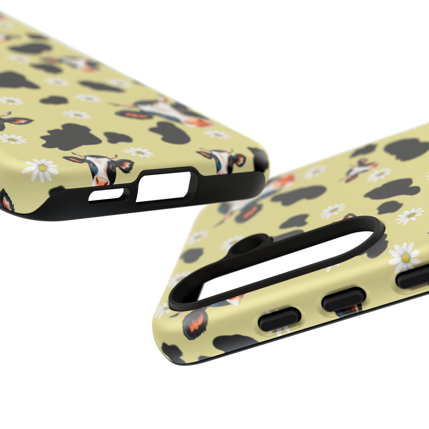 Cow Print Phone Case - Cute Protection for Animal Lovers, Gift for Farmhouse Decor, Cheerful Cow Design