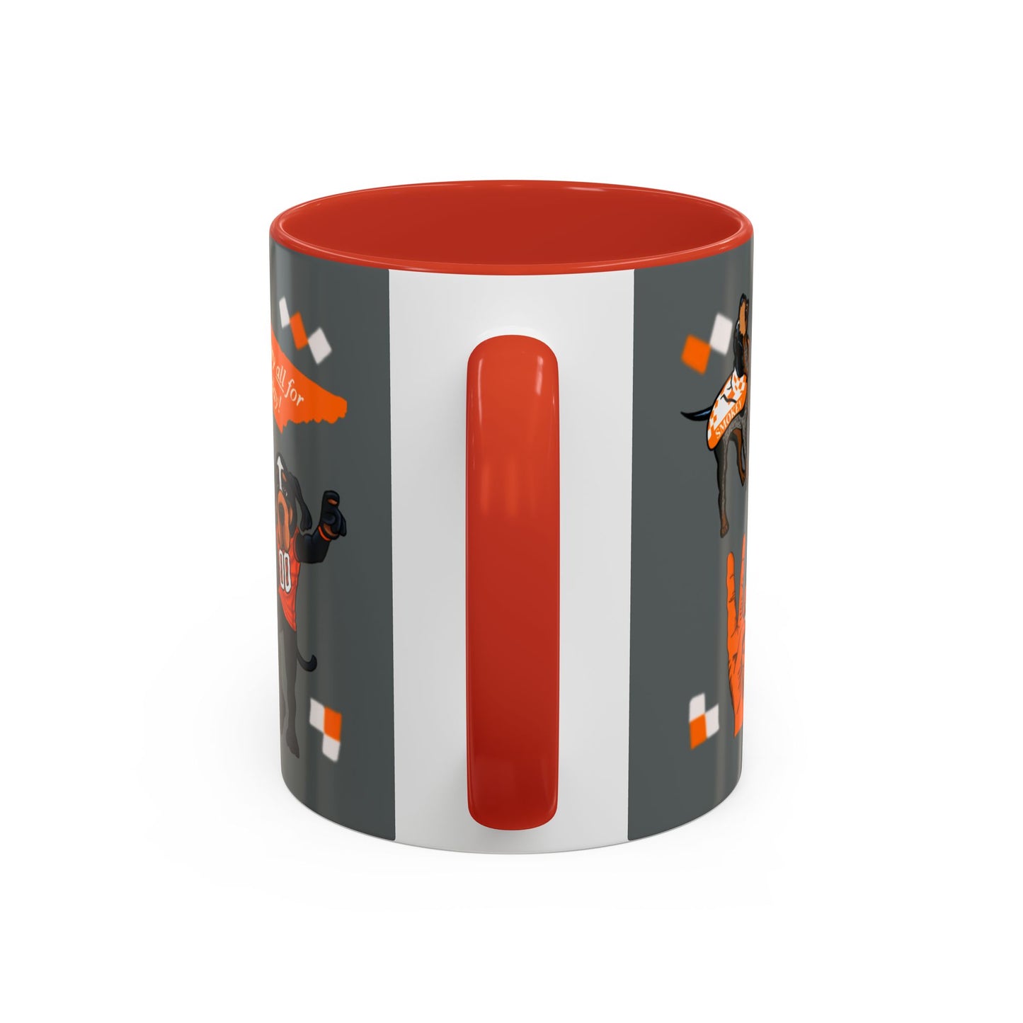 Tennessee Spirit Coffee Mug, Perfect for Gameday, College Student Gift, Unique Drinkware, Sports Fan Mug, Show Your Team Pride