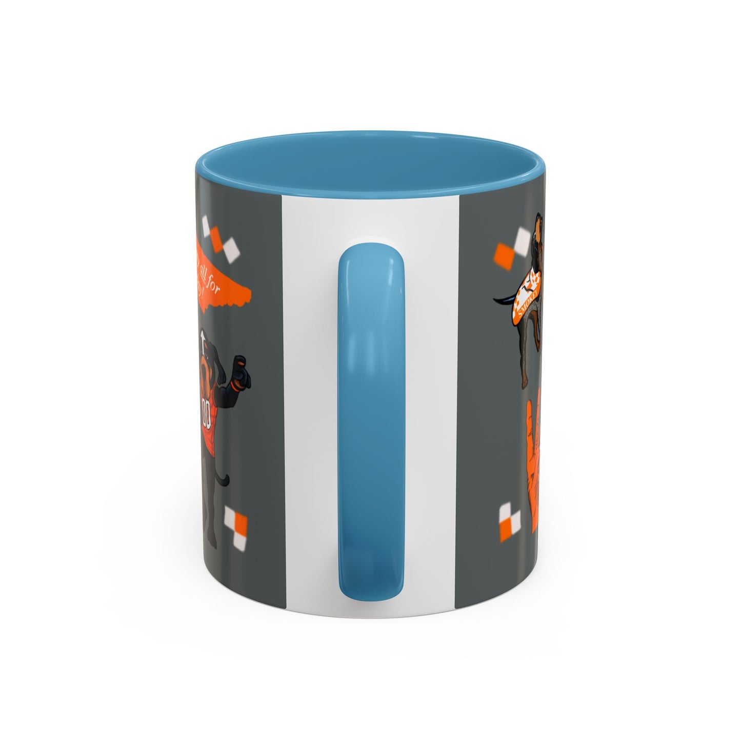 Tennessee Spirit Coffee Mug, Perfect for Gameday, College Student Gift, Unique Drinkware, Sports Fan Mug, Show Your Team Pride