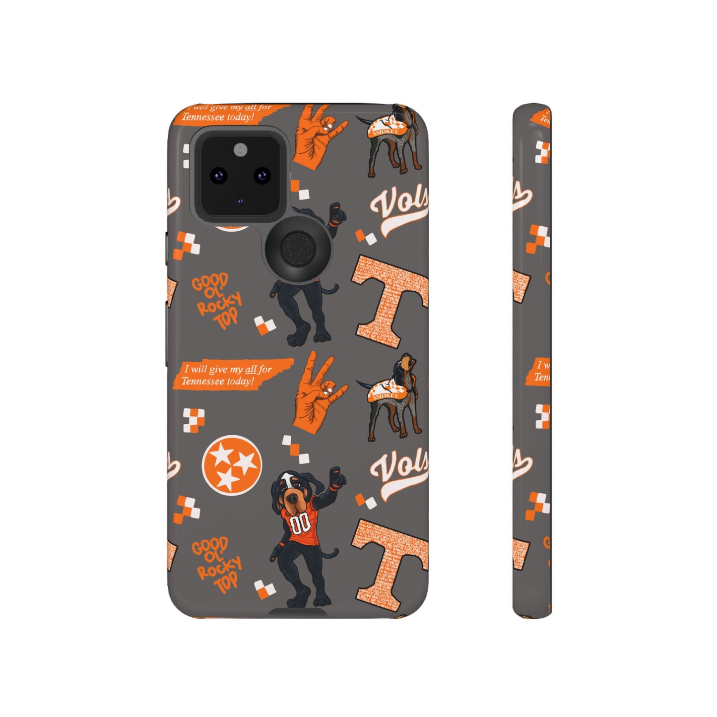 Tough Cases - Tennessee Fan Phone Case, Sports Team Accessory, Gift for Volunteers Fans, Durable Cover, College Game Day