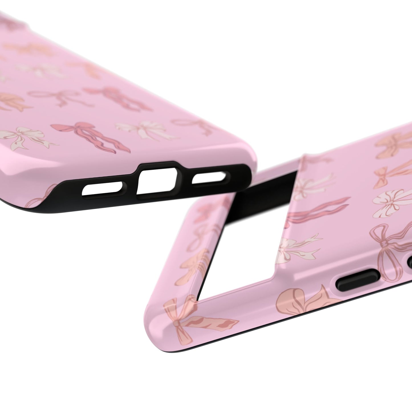 Cute Phone Case with Bow Design | Pink Aesthetic | Gifts for Her, Birthday Present, Trendy Phone Accessories, Fashionable Tech Cover