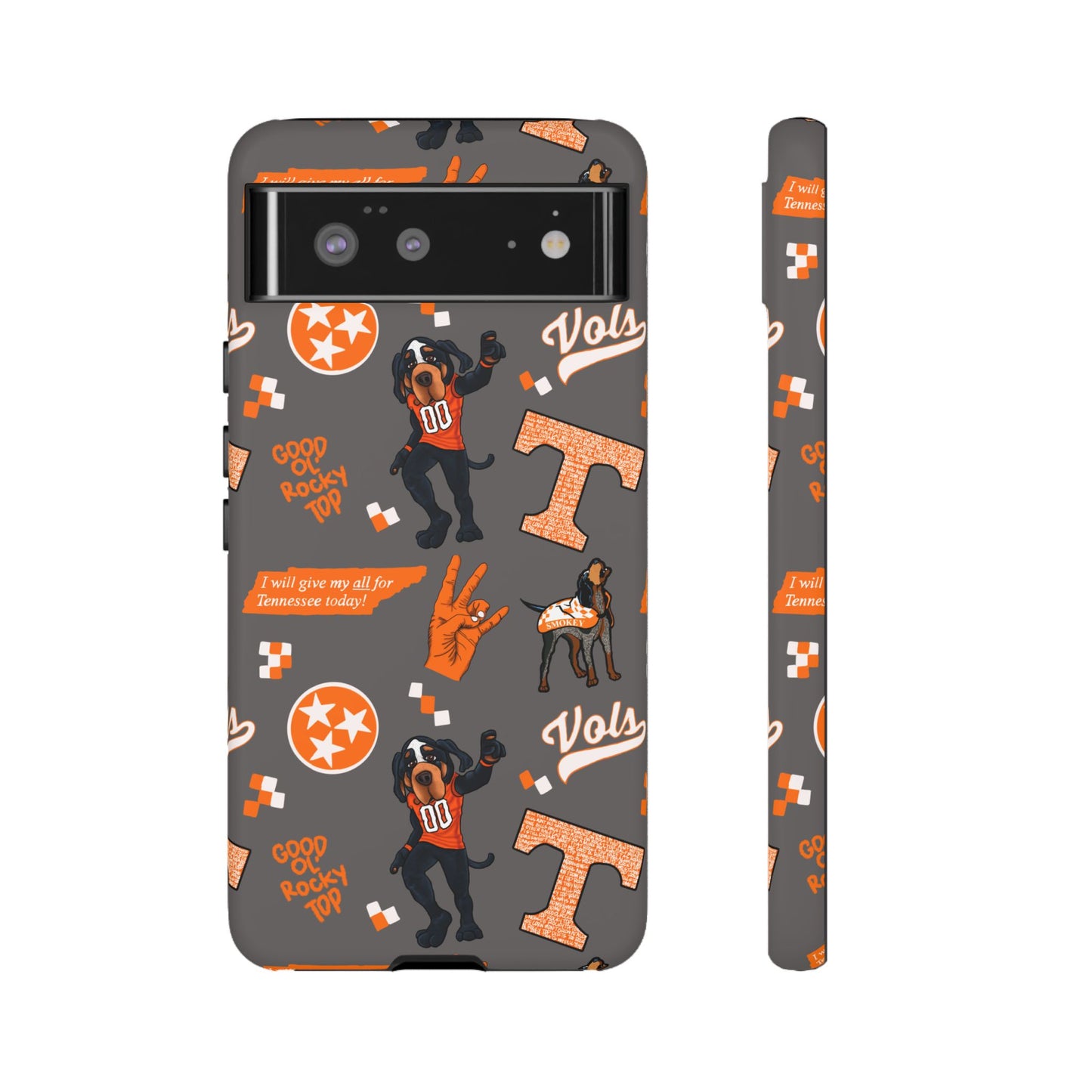 Tough Cases - Tennessee Fan Phone Case, Sports Team Accessory, Gift for Volunteers Fans, Durable Cover, College Game Day